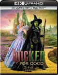 Wicked For Good 4K UHD Blu-ray Japan 2 Discs Japanese Dub Region A NEW