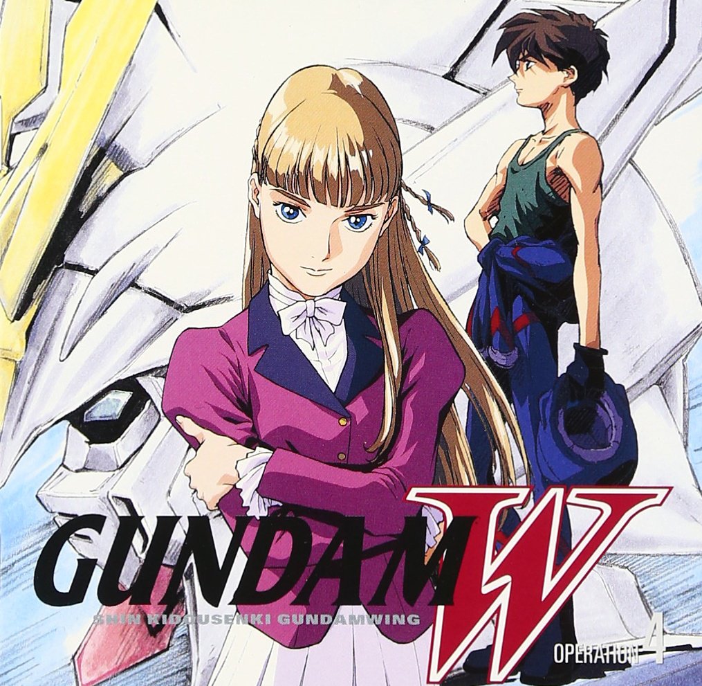 CD New Mobile Report Gundam Wing Operation 4 Japan Hikaru Midorikawa (CD1) Album