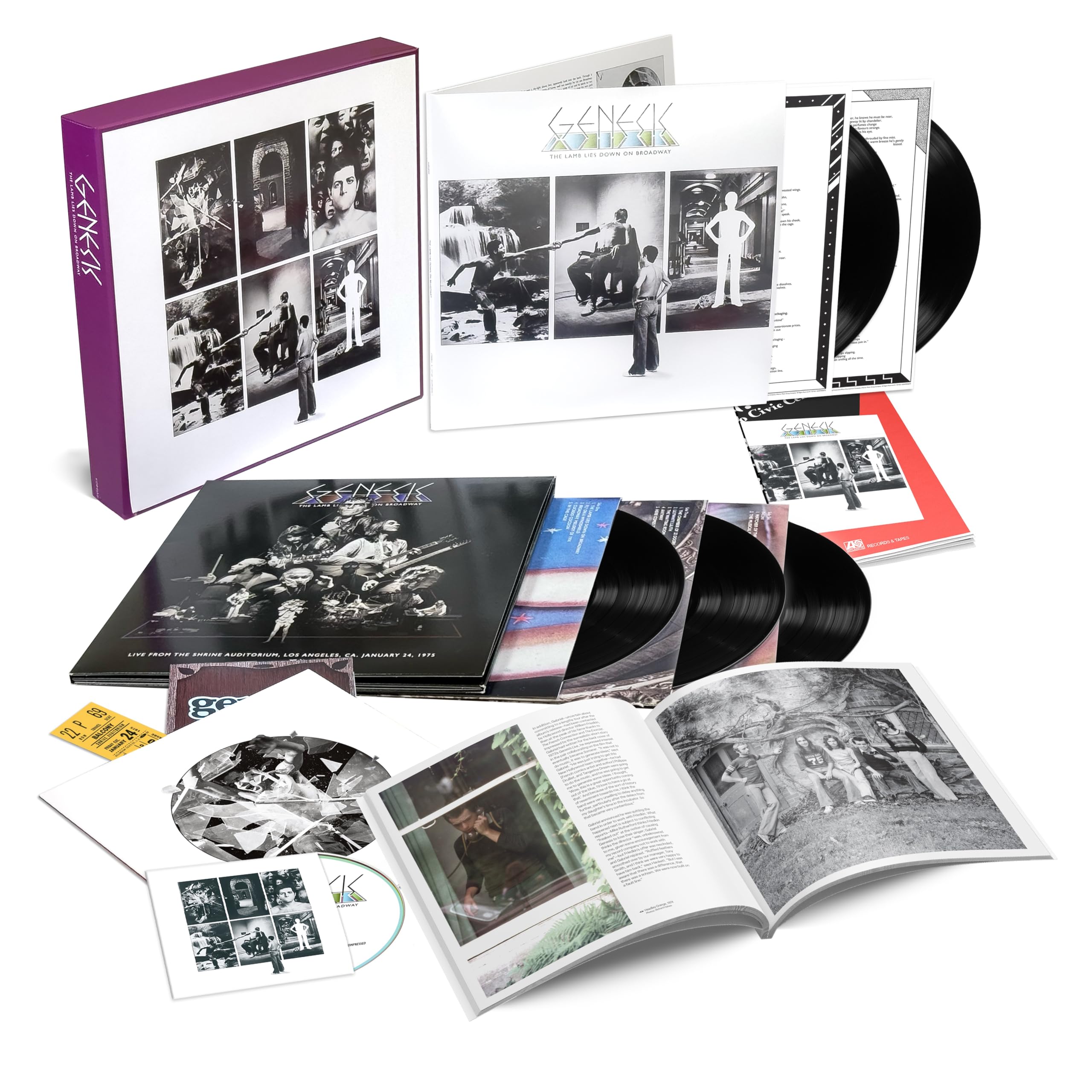 Genesis/Lamb Lies Down On Broadway: (50th Anniversary)(5LP+Bl 0349.782067 New LP
