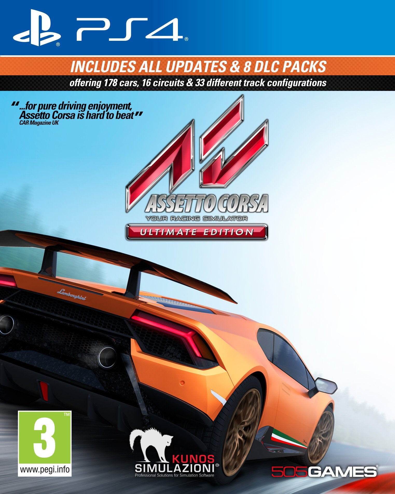 Asset Corsa Ultimate Edition (PS4) NEW
