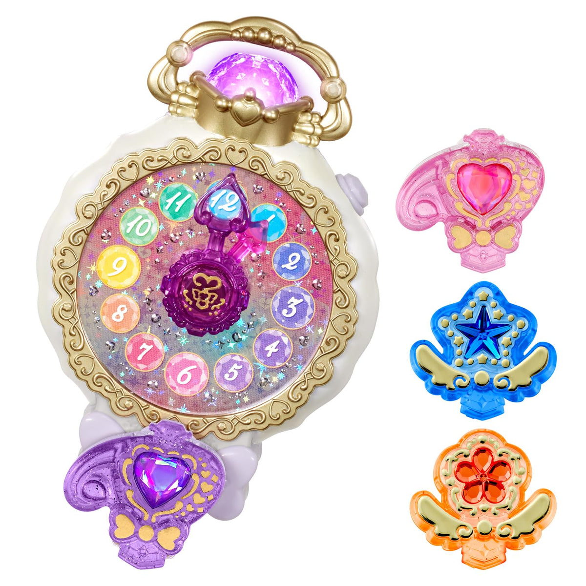 'Bandai Detective PreCure Jewel Cure Watch Special Set 3+ AAA Battery NEW'