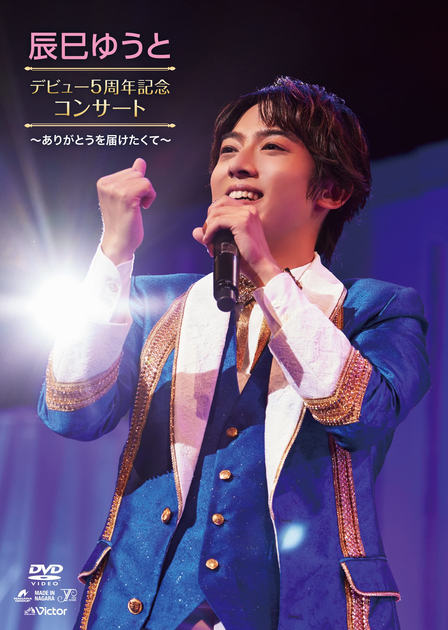 DVD Yuto Tatsumi 5th Anniversary Debut Concert ~Wanting to Deliver... Japanese
