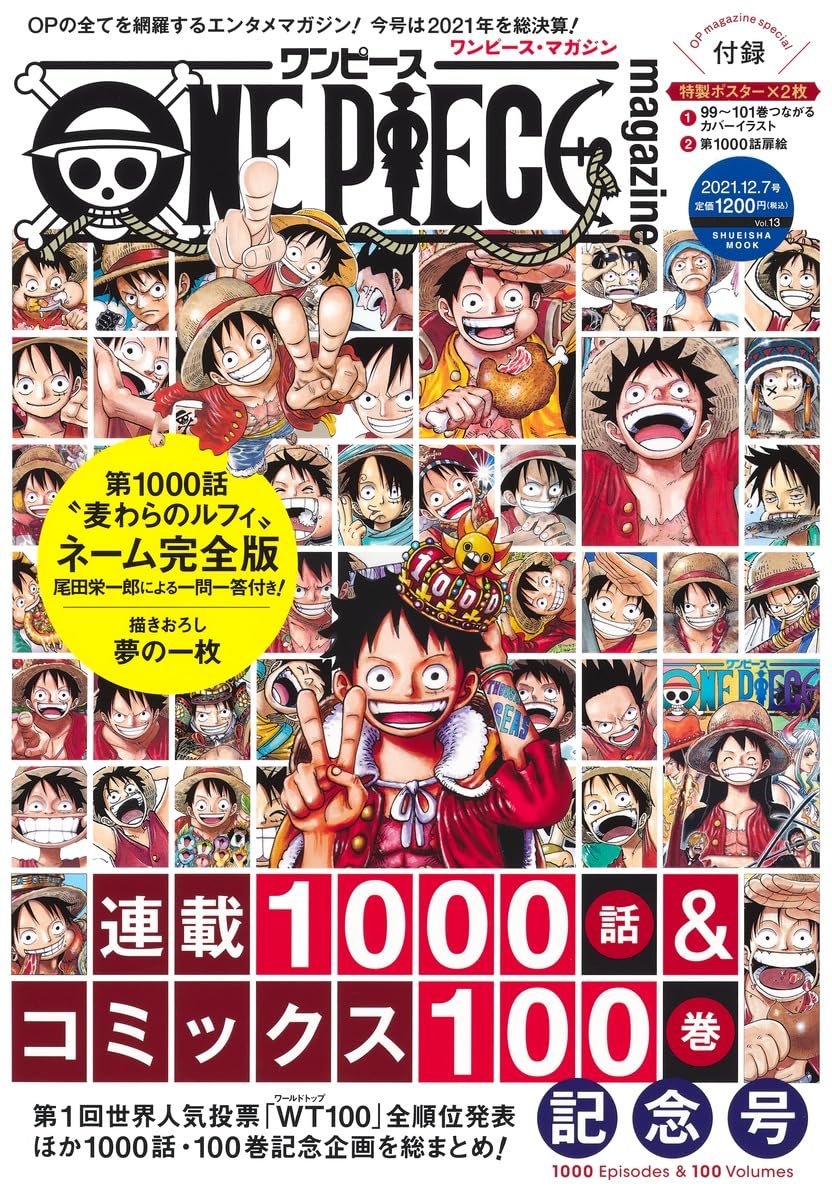 ONE PIECE magazine Vol.13 Shueisha Mook NEW
