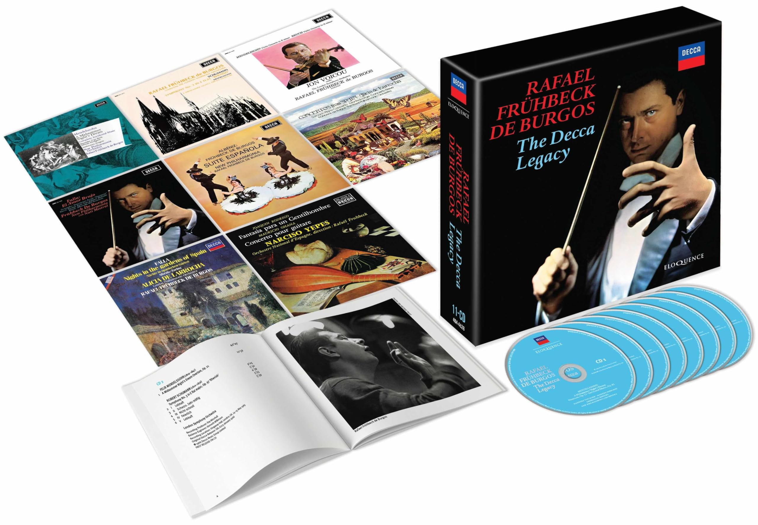 Rafael Frühbeck de Burgos The Decca Legacy 11 CD Box Set Australian Eloquence