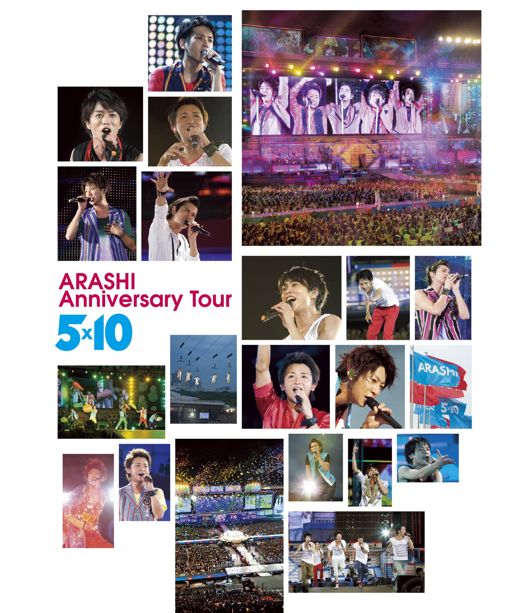 Arashi Anniversary Tour 5 x 10 2Blu-ray Region free LCXA-5509 4582515776480 NEW