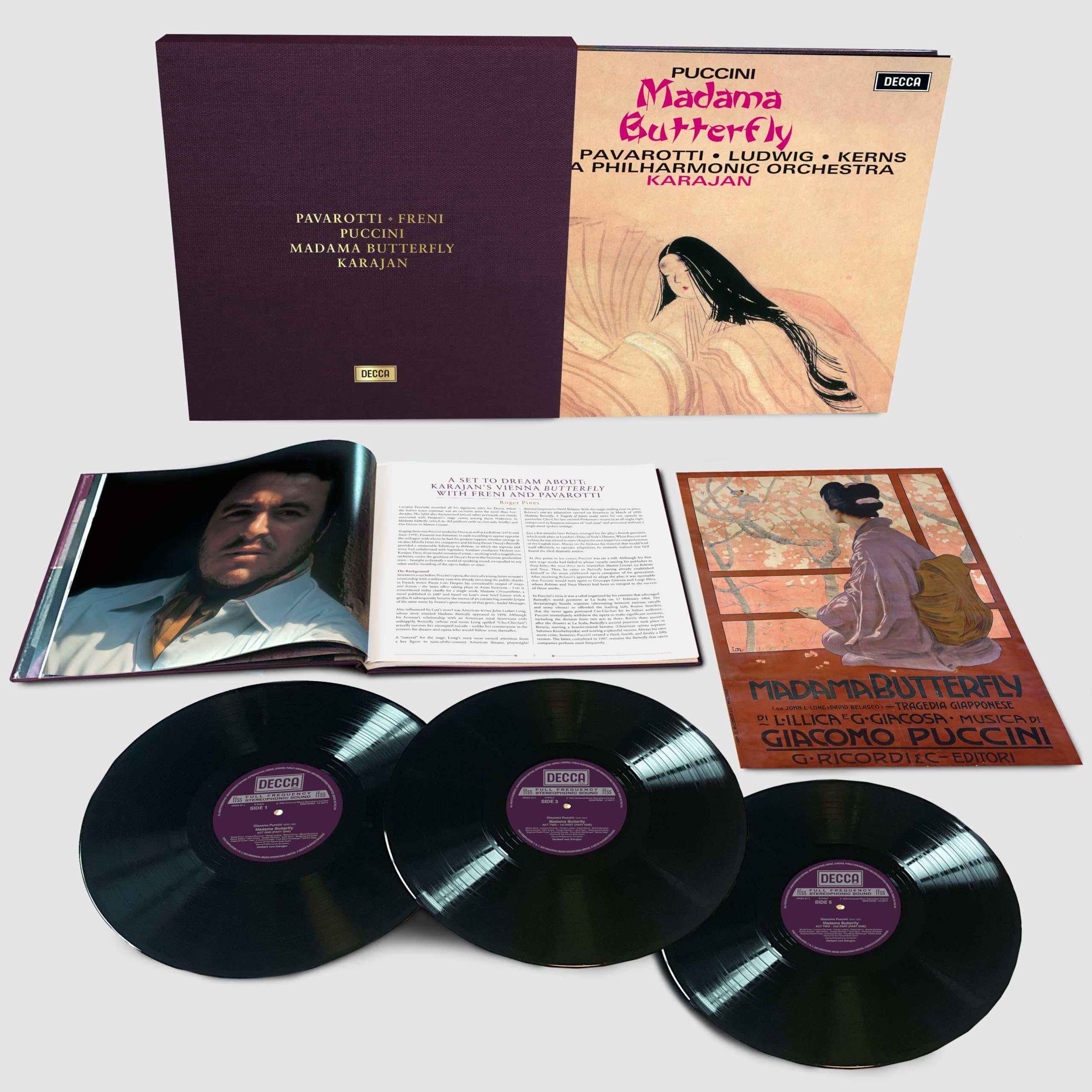 Puccini (1858-1924)/Madama Butterfly (3LP/180g Vinyl) 4871039 New LP NEW