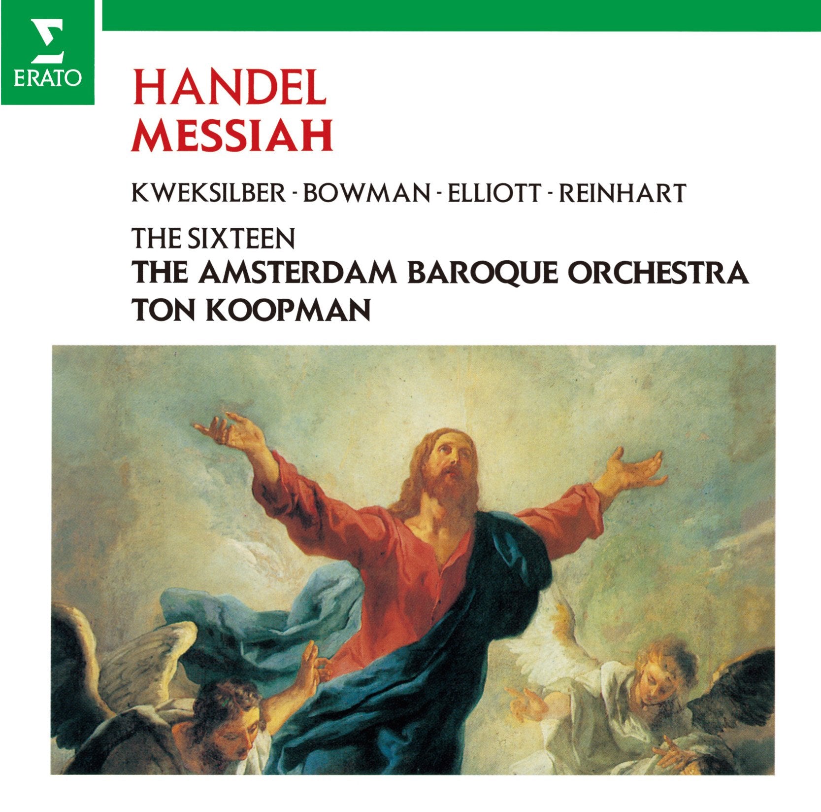 Ton Koopman/Amsterdam Baroque NEW 2 CD Handel MESSIAH Gregory Reinhart Japan OBI