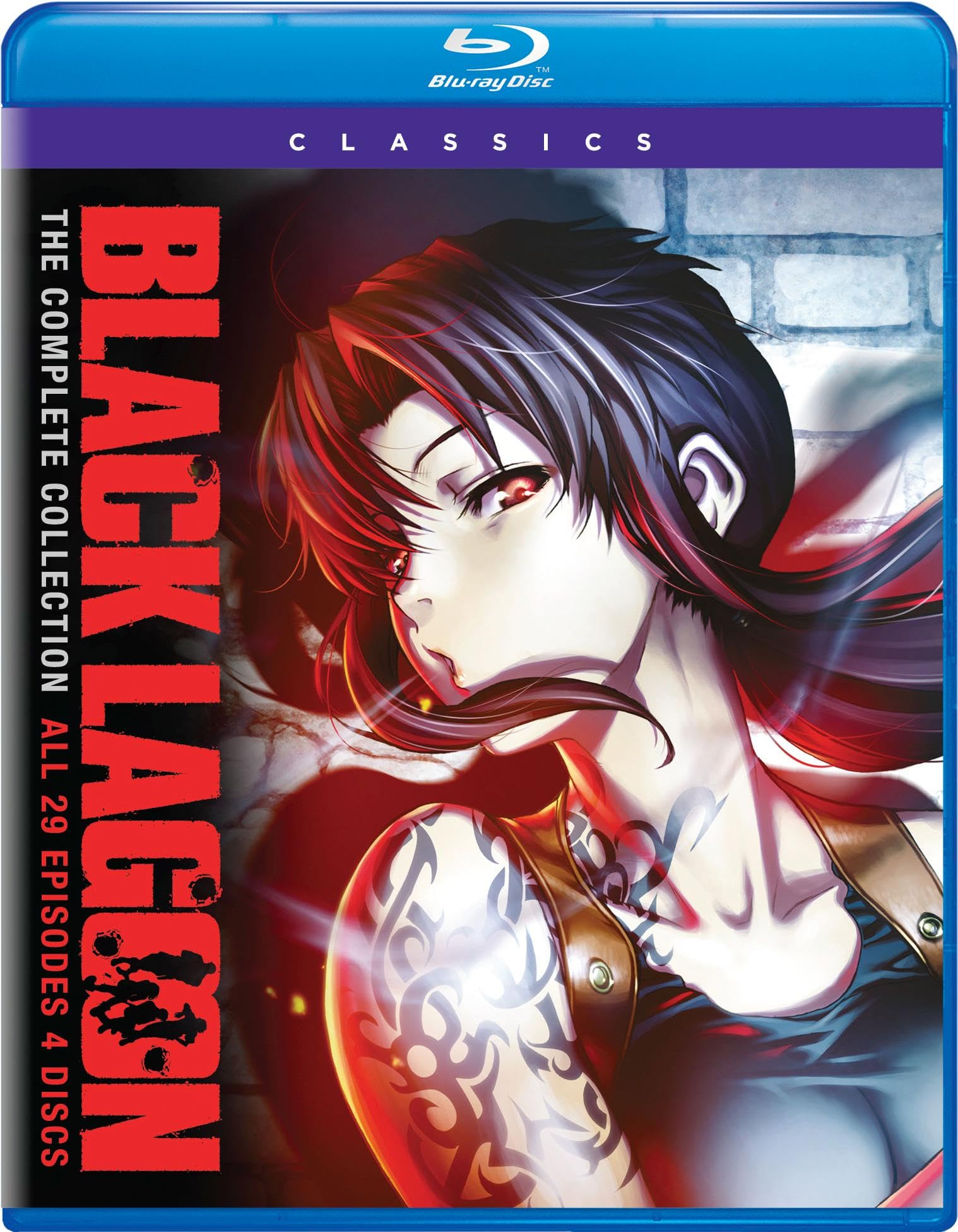 Black Lagoon - Complete Series-Season 1 + 2 + Ova Blu-ray Brand New and Sealed
