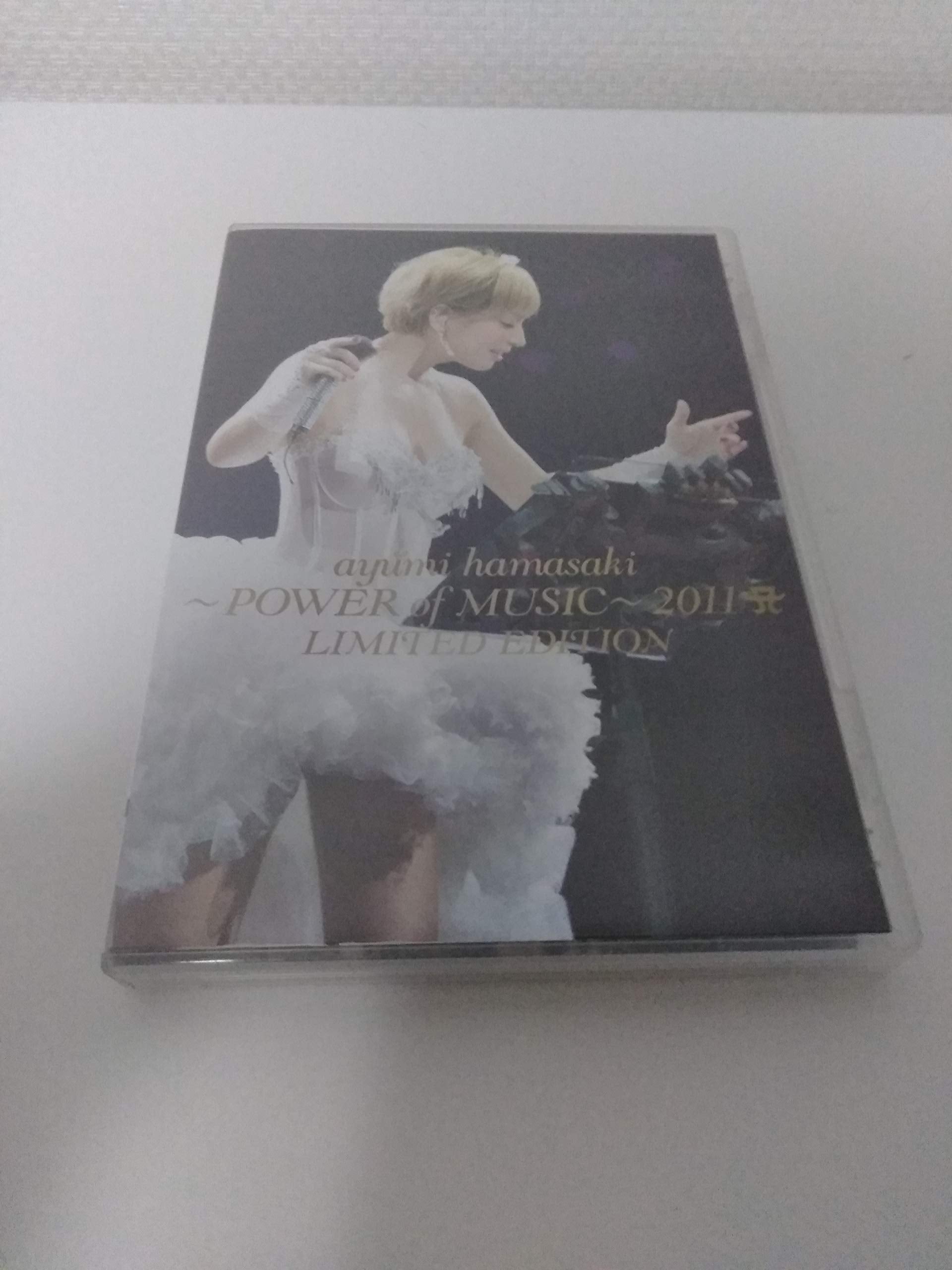 DVD ayumi hamasaki ~POWER of MUSIC~ 2011 A LIMITED EDITION [DVD] Japan (DVD x2)