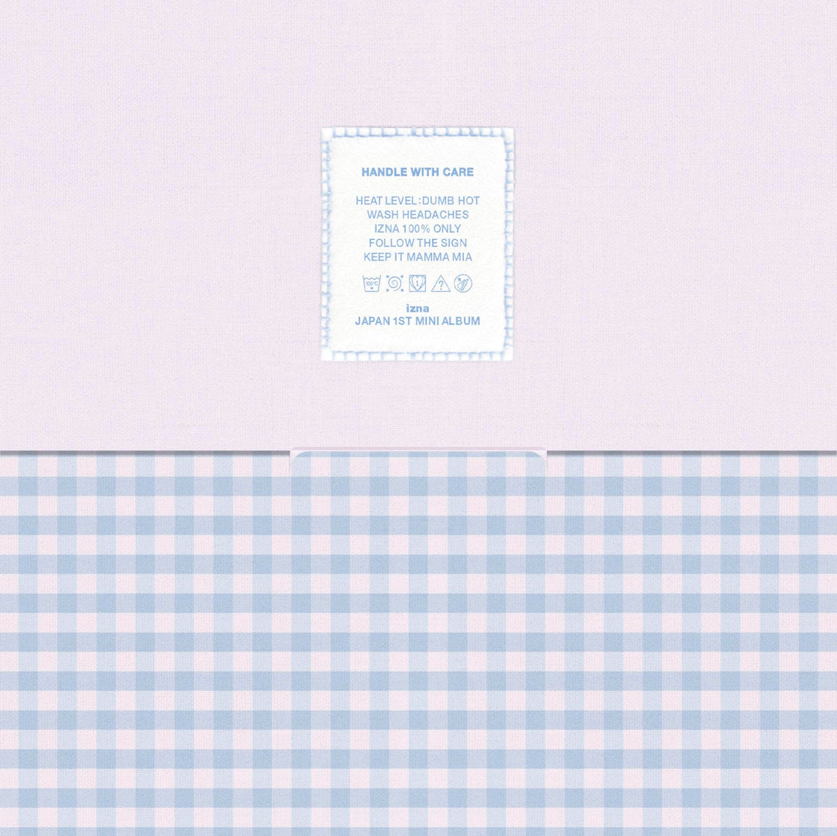 izna HANDLE WITH CARE Limited Edition CD + Photocard Lyrics poster BVCL-1550 NEW