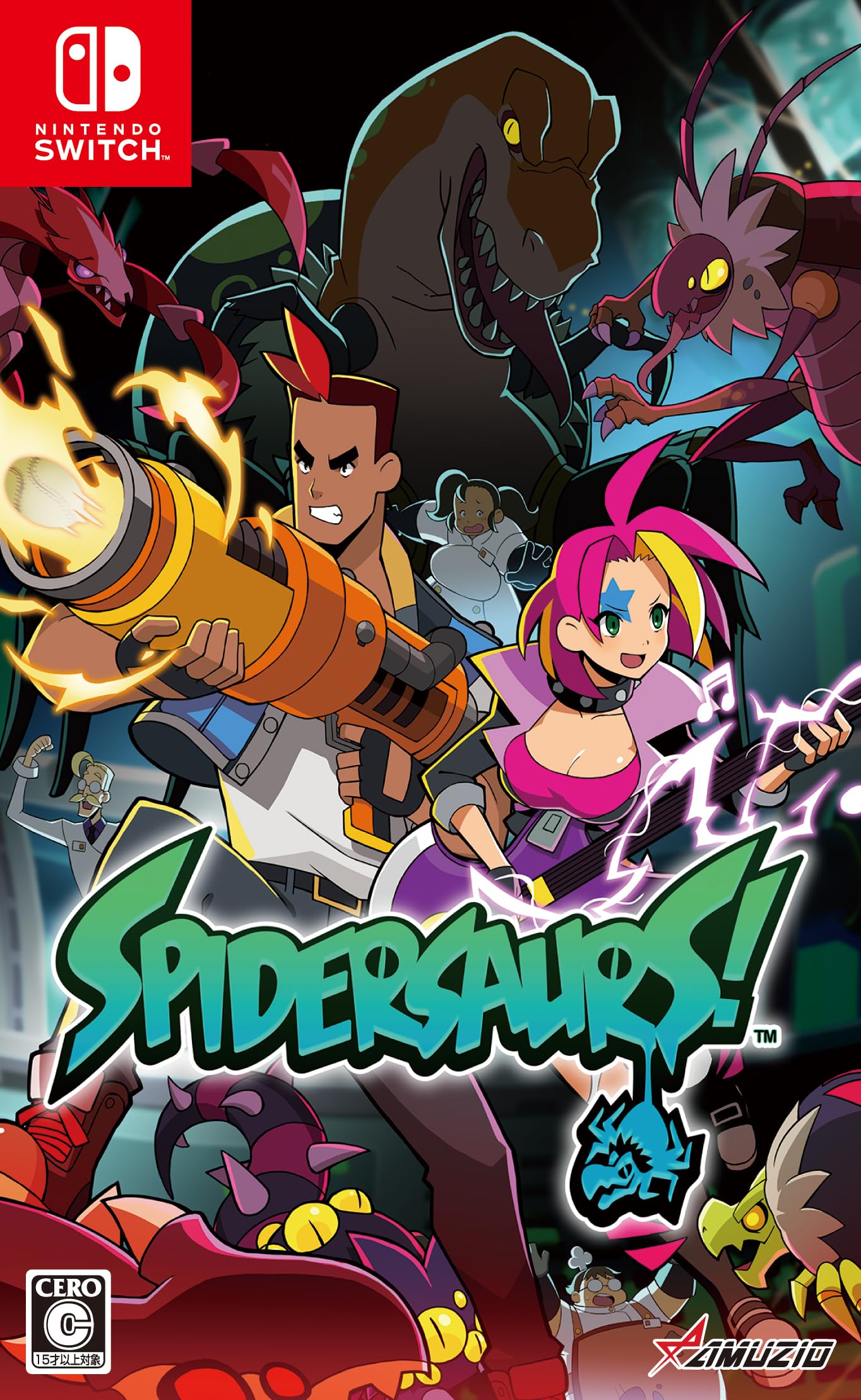 Spidersaurus (Nintendo Switch) Imported from Japan [Multilingual] NEW