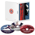 Captain America Brave New World 4K UHD 3D Blu Ray (Limited quantity: Steelbook)