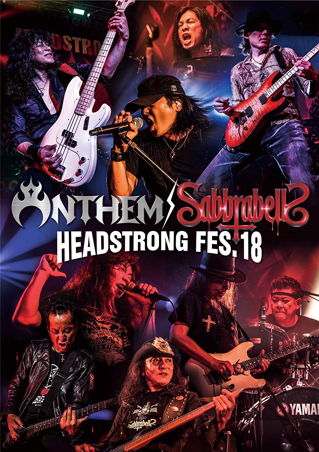 ANTHEM SABBRABELLS HEADSTRONG FES. 18 JAPAN BLU-RAY DISC NEW