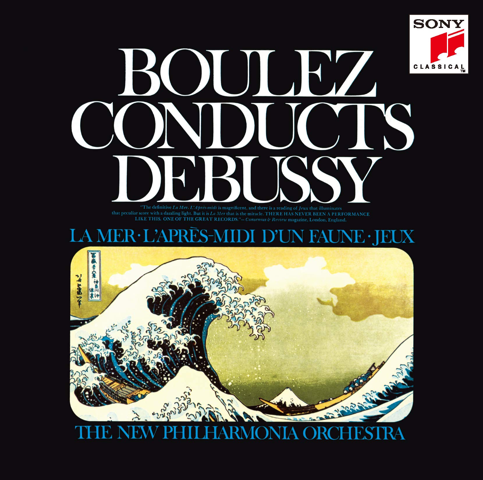 Pierre Boulez/The Phil NEW CD Conducts Debussy La Mer/Nocturnes/etc Japan OBI
