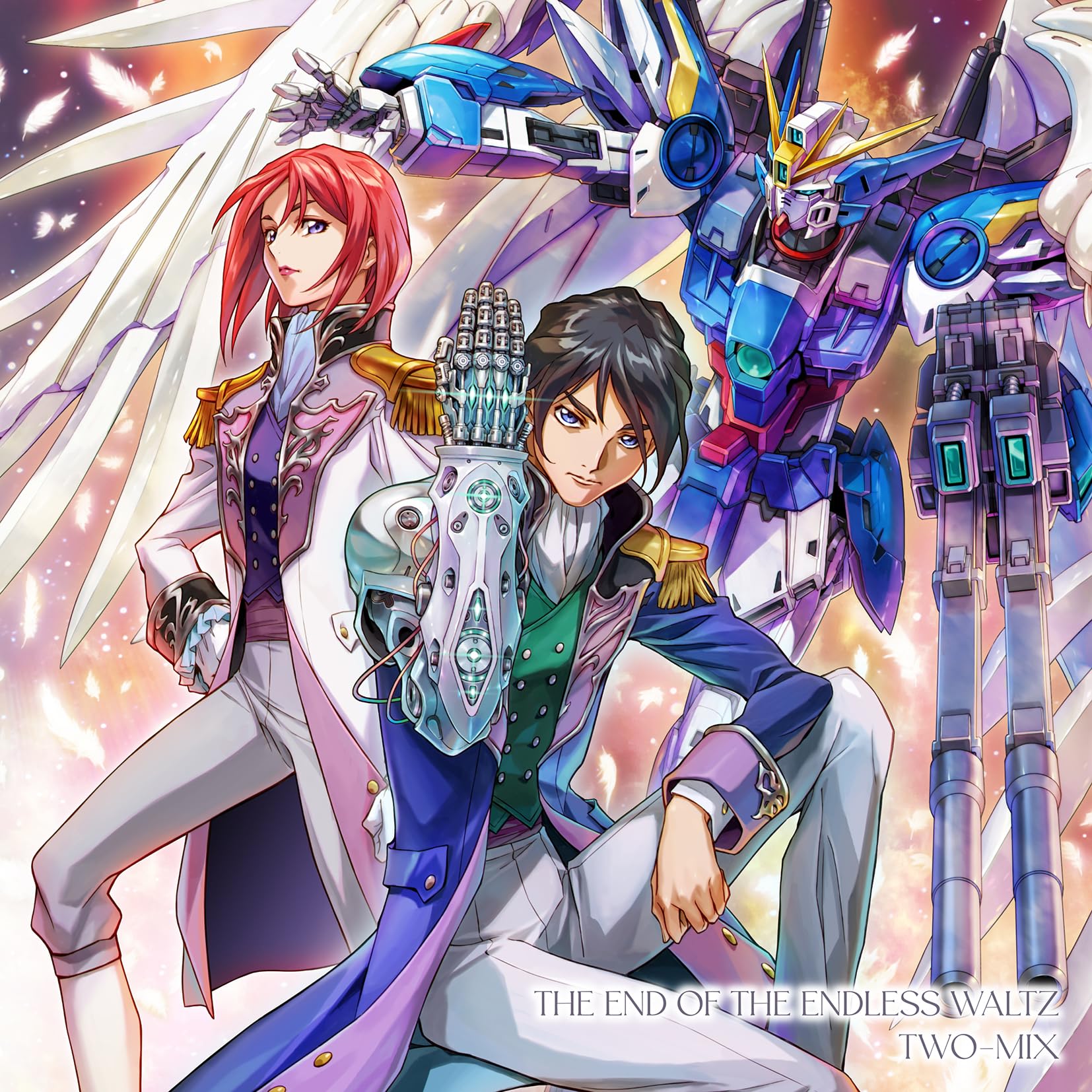 Mobile Suit Gundam Wing TWO-MIX THE END OF THE ENDLESS WALTZ CD Japan NEW