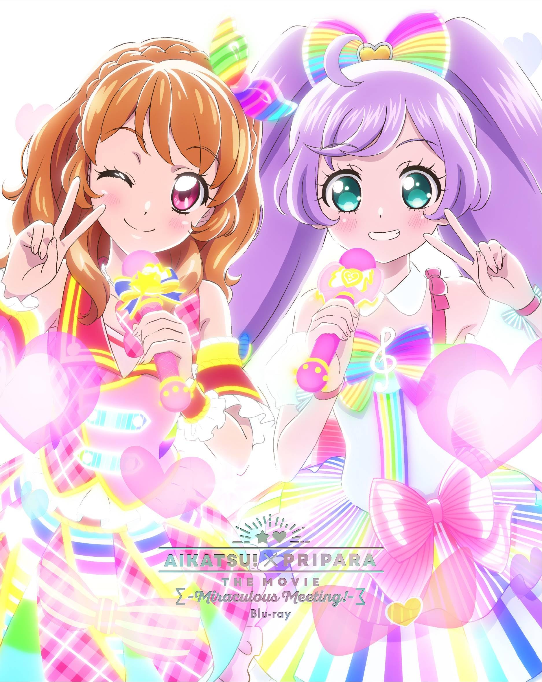 Aikatsu x PriPara the Movie A Miraculous Meeting Blu-ray Booklet Japan NEW