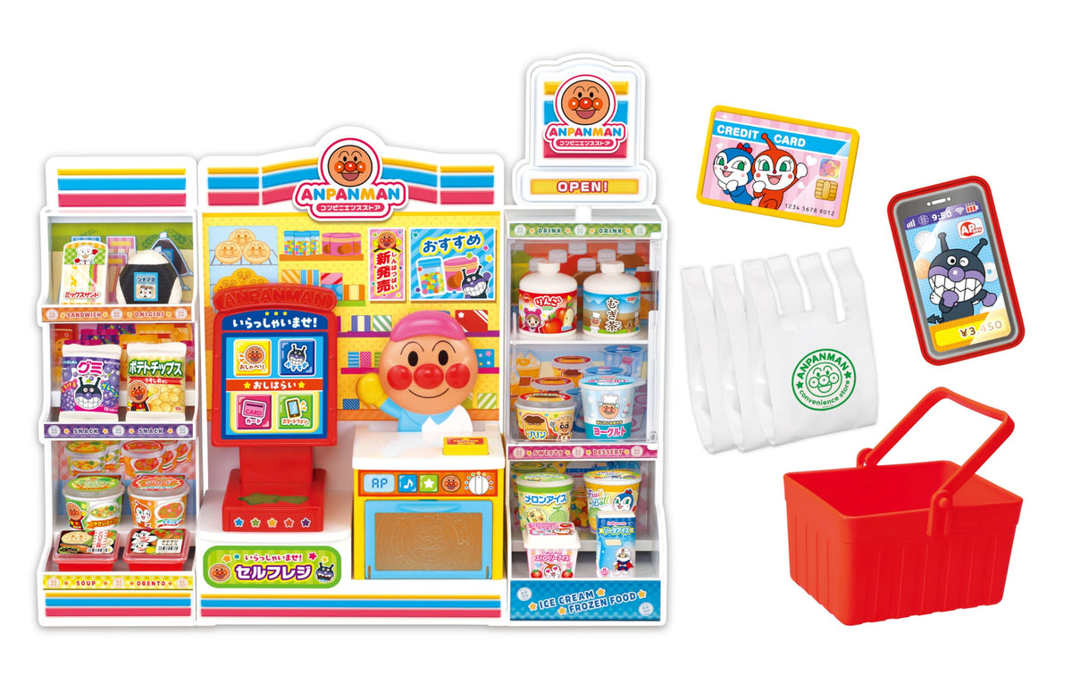 SEGA FAVE Anpanman Shopping at the Self-Checkout Chatty Anpanman NEW