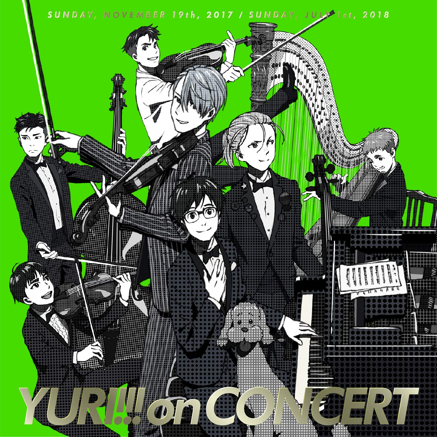 New Yuri on Ice CONCERT CD Booklet Japan EYCA-12113 4562475291131 NEW