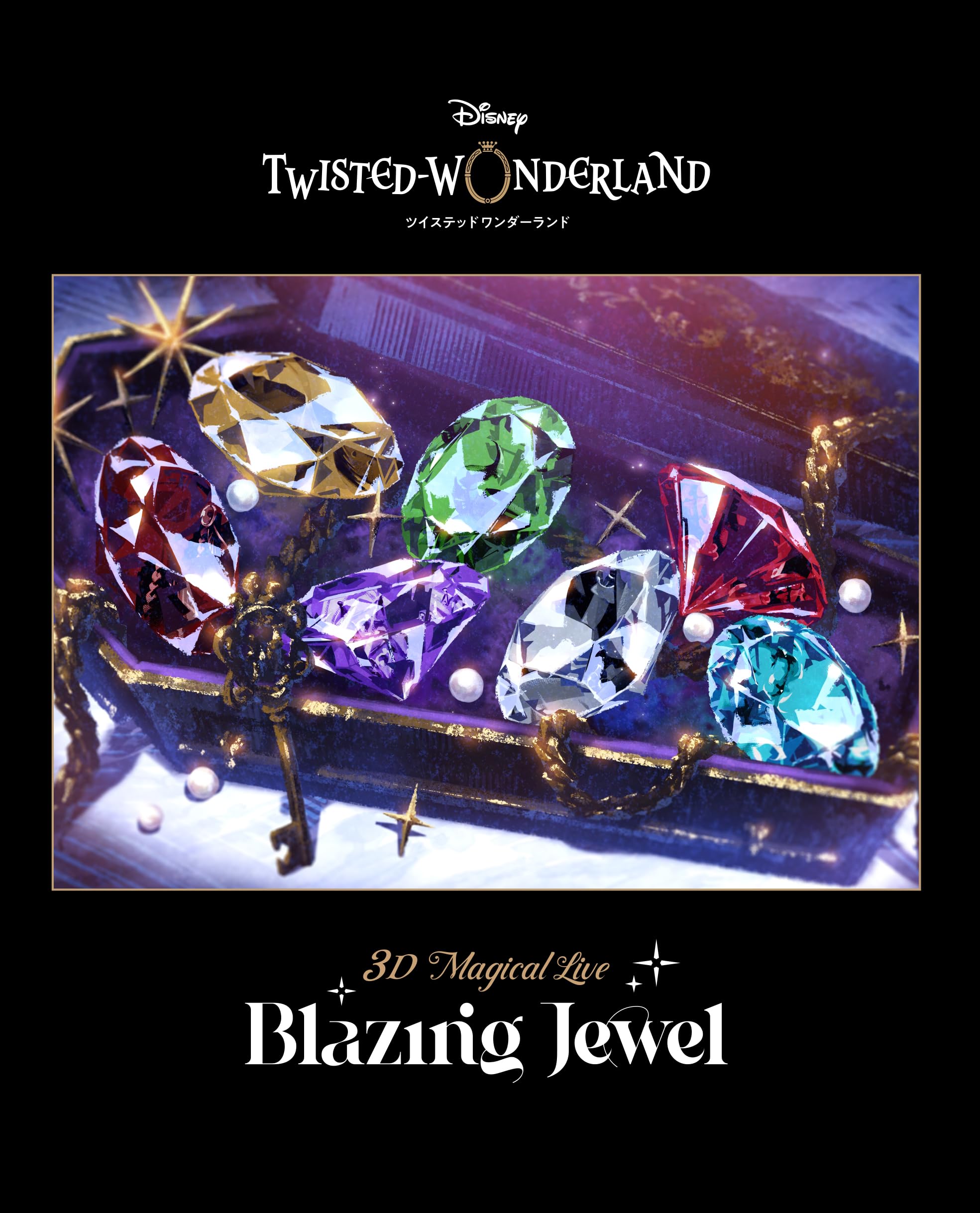 Disney Twisted-Wonderland 3D Magical Live Blazing Jewel Blu-ray Japan ANZX-10363