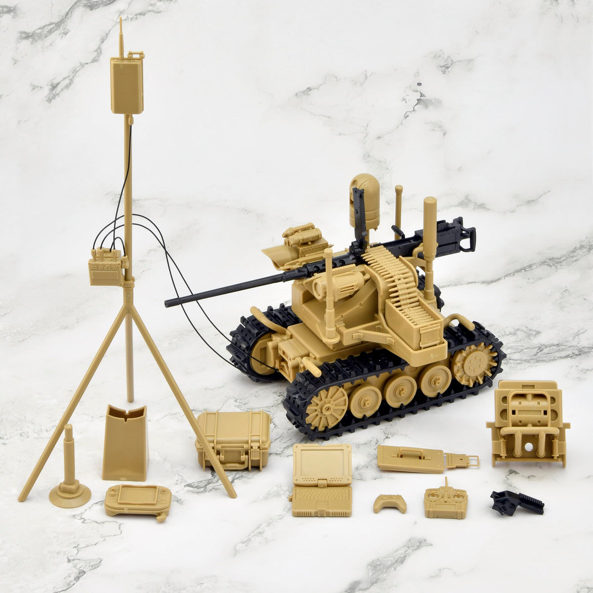Tomytec Little Armory LD049 UGV Armed Robot System 2 Caliber Carrier 112 NEW