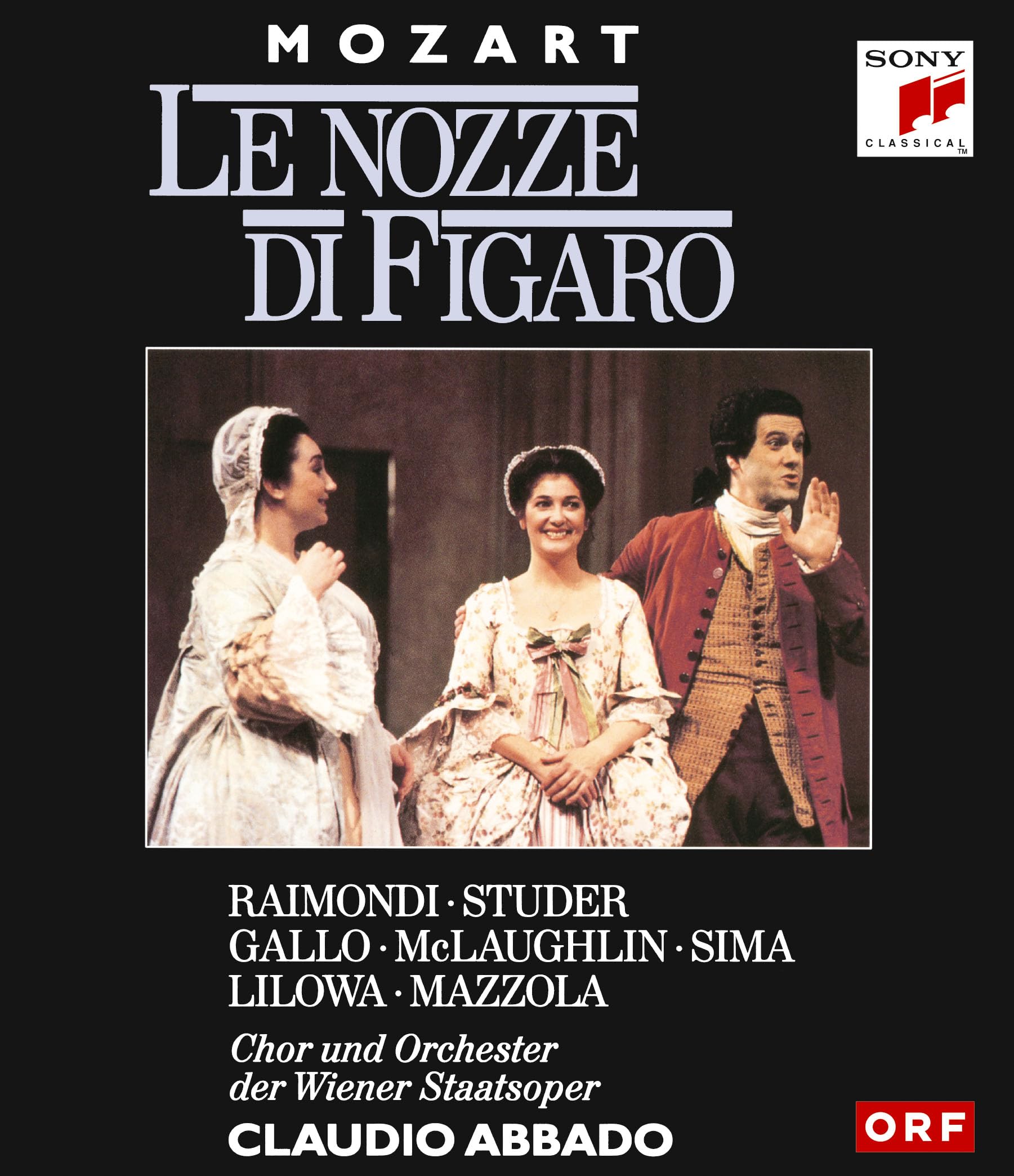 Mozart: Opera The Marriage of Figaro Mozart (1756- [Blu-ray Disc] NEW