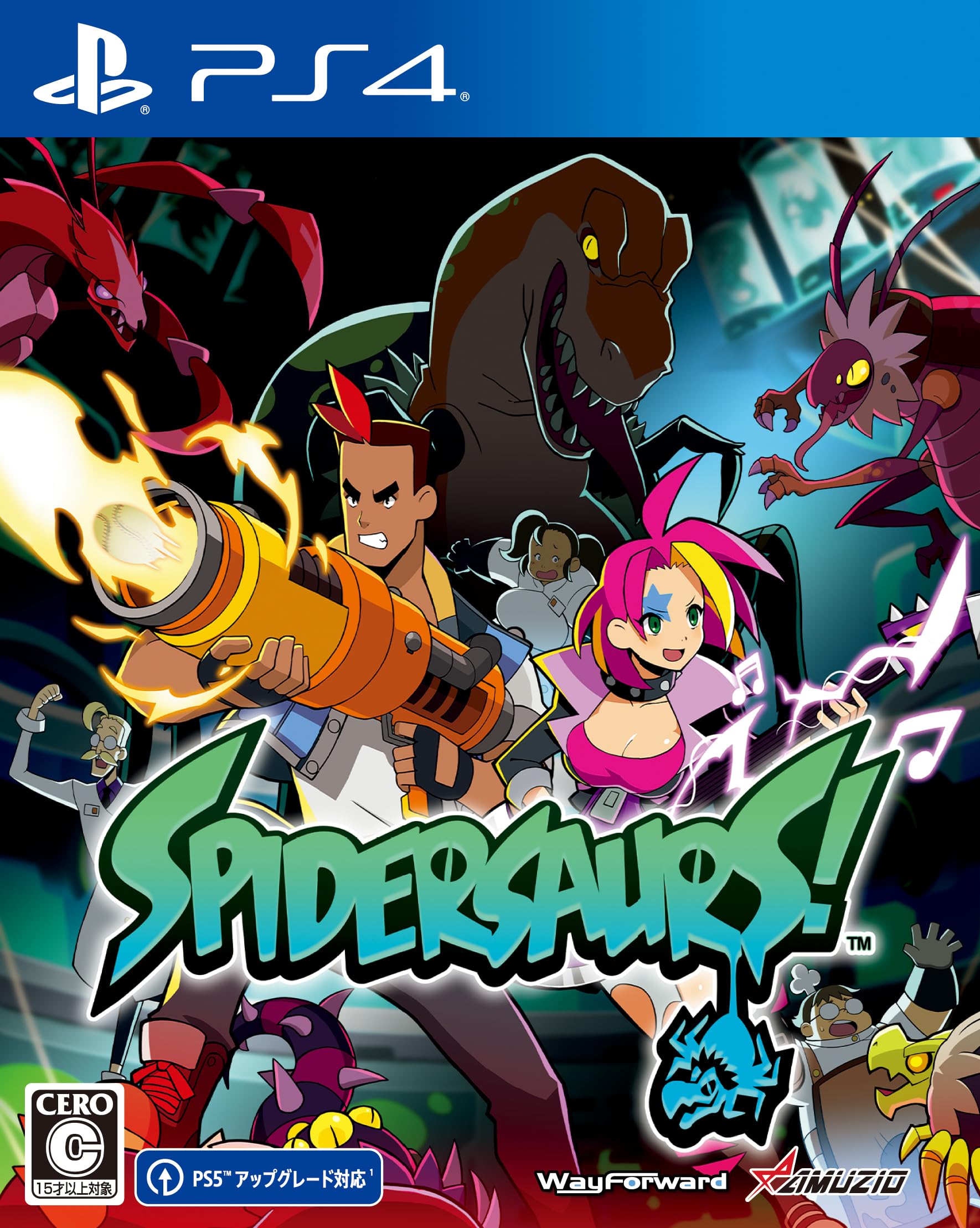 Spidersaurus! Japanese version Japan English Sony PlayStation 4 PS4 New and unop