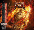 LIGHTNING STRIKES The King Is Victorious Music CD w/Tracking# Japan New NEW