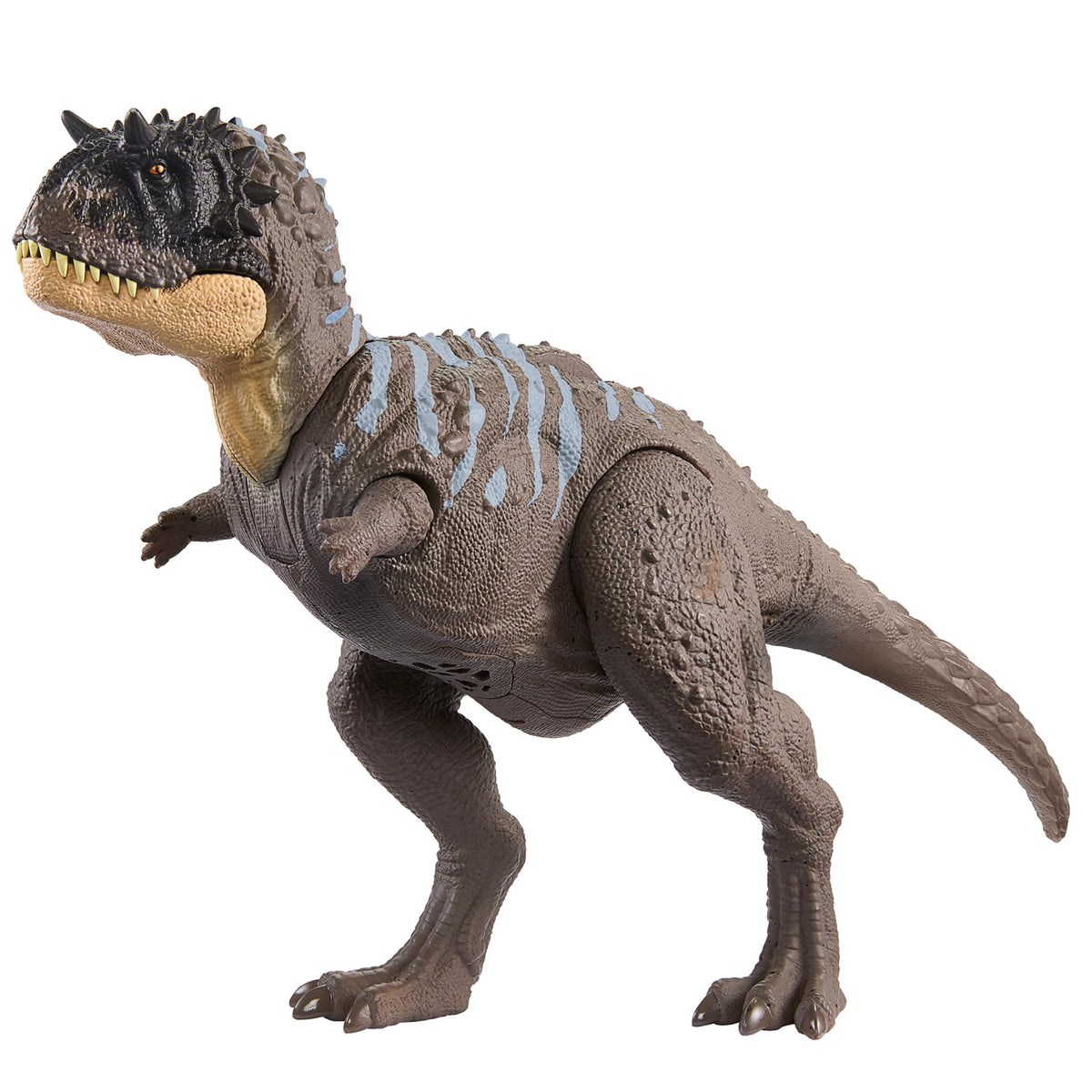 Mattel JURASSIC WORLD Action Figure Roaring Eocarcharia Dinosaur Toy Length NEW