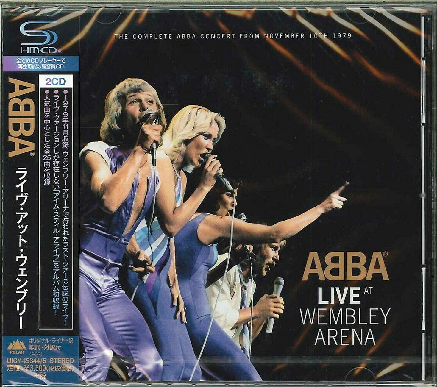 ABBA Live at Wembley Arena SHM-CD 2CD w/OBI Digipack Japan Limited Edition New