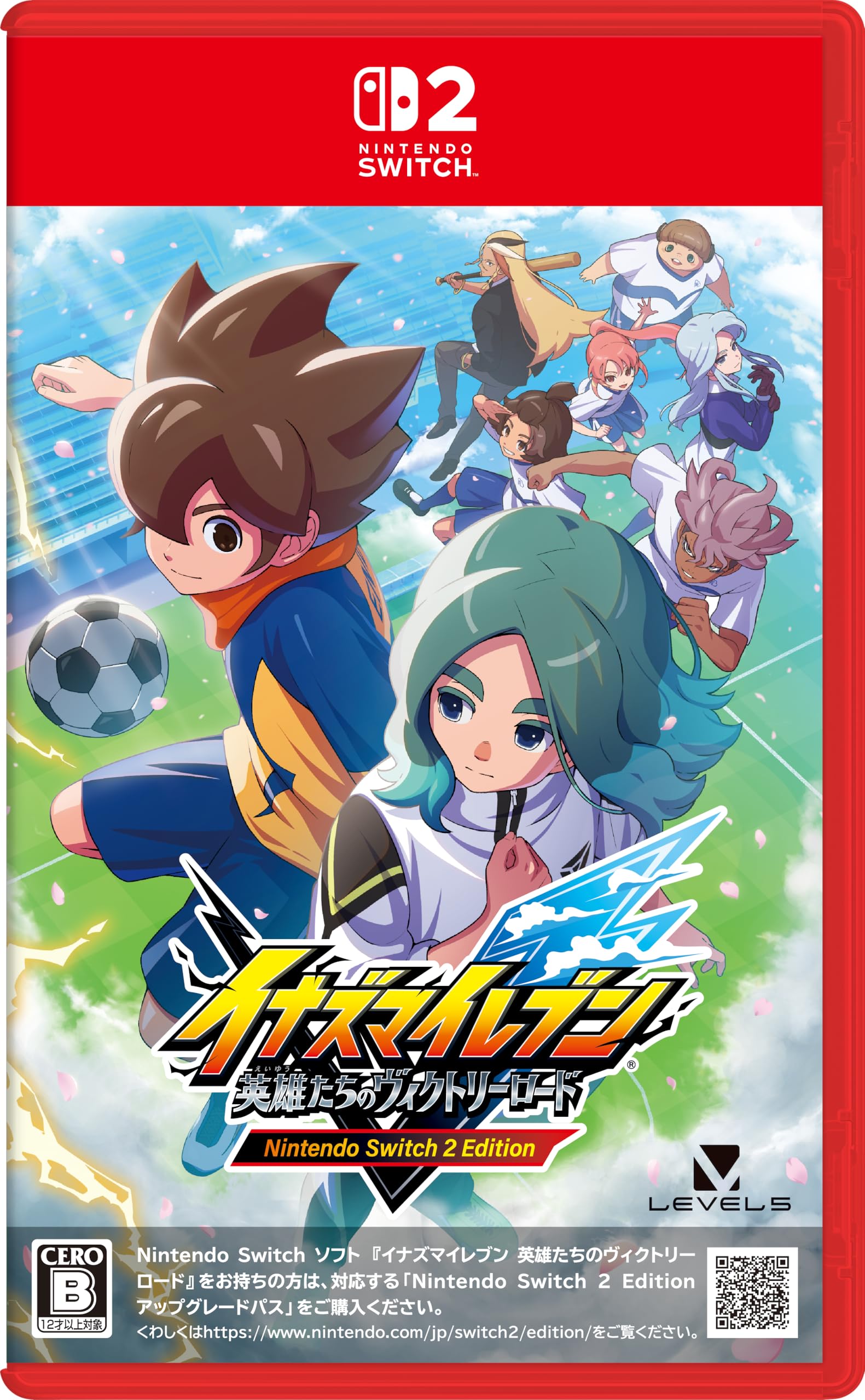 Inazuma Eleven Victory Road Nintendo Switch 2nd Edition Multilingual English NEW