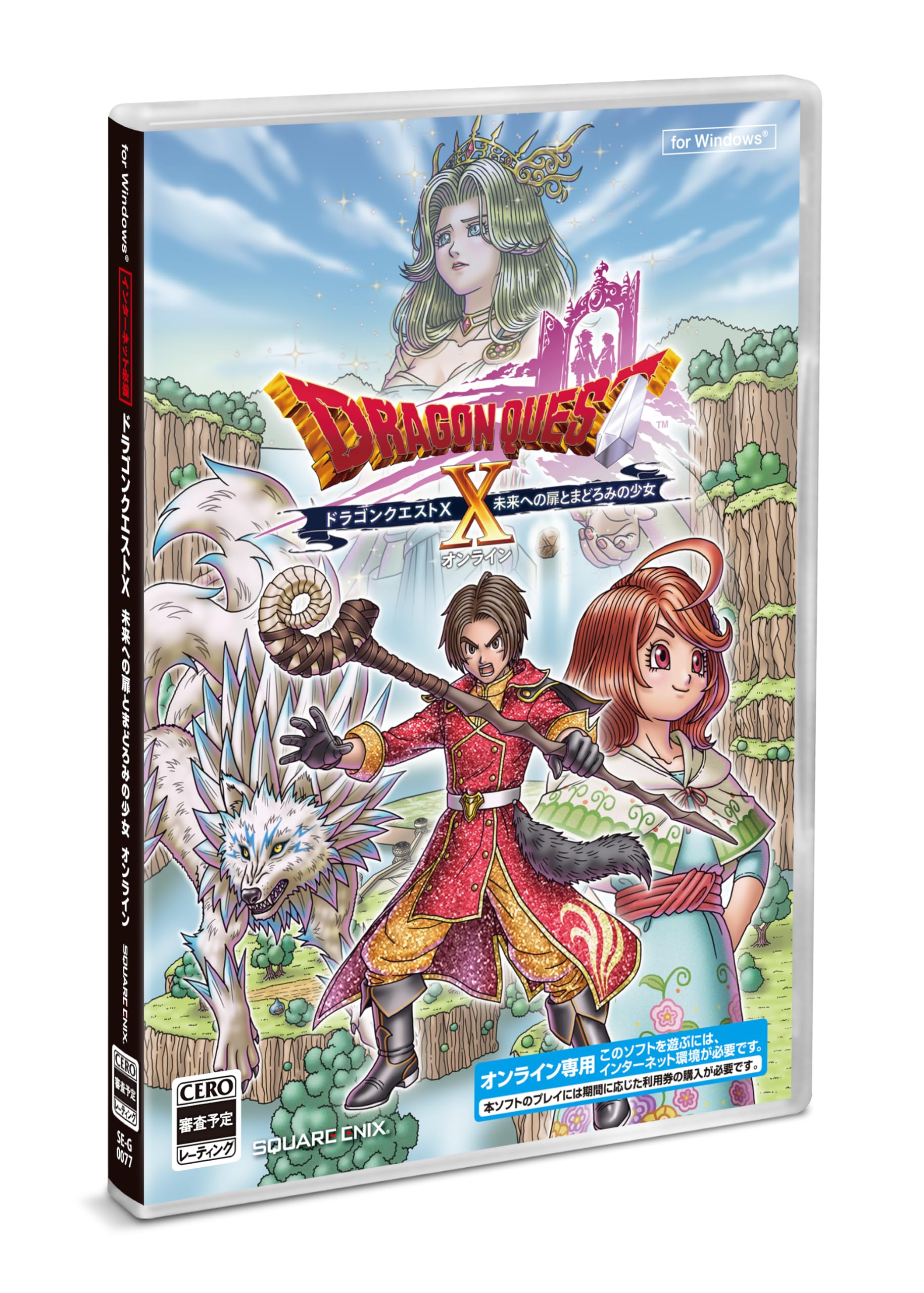 PC Windows Dragon Quest X Door to the Future and the Sleeping Girl Online New