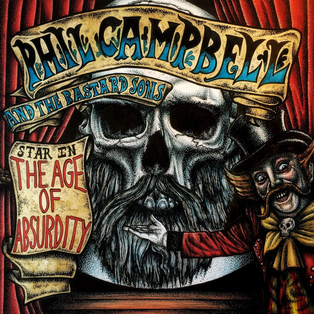 5GT PHIL CAMPBELL AND THE BASTARD SONS THE AGE OF ABSURDITY JAPAN 2 CD EDITION