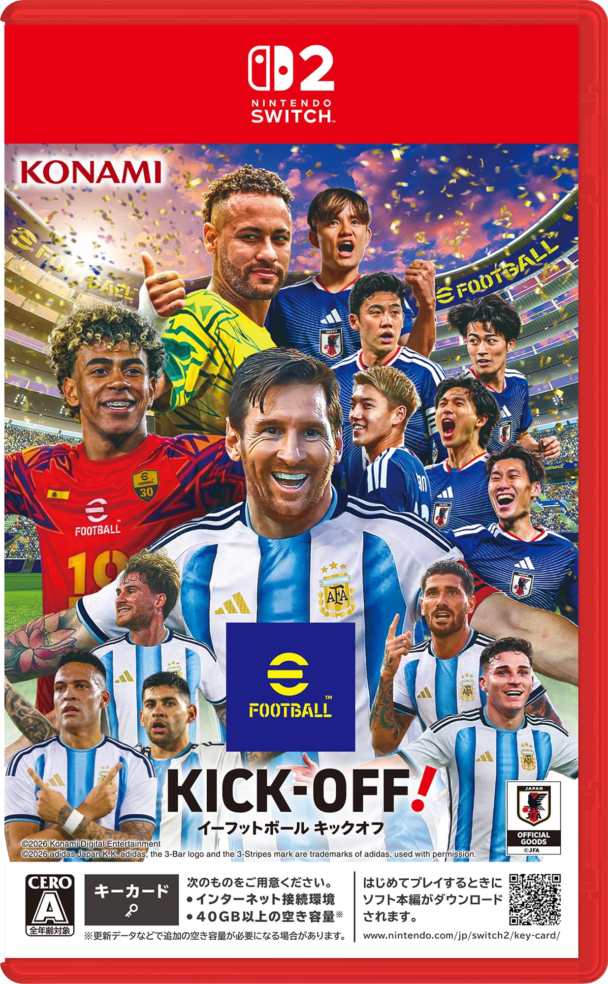 eFootball Kickoff! (Nintendo Switch 2) Imported from Japan [Multilingual] NEW