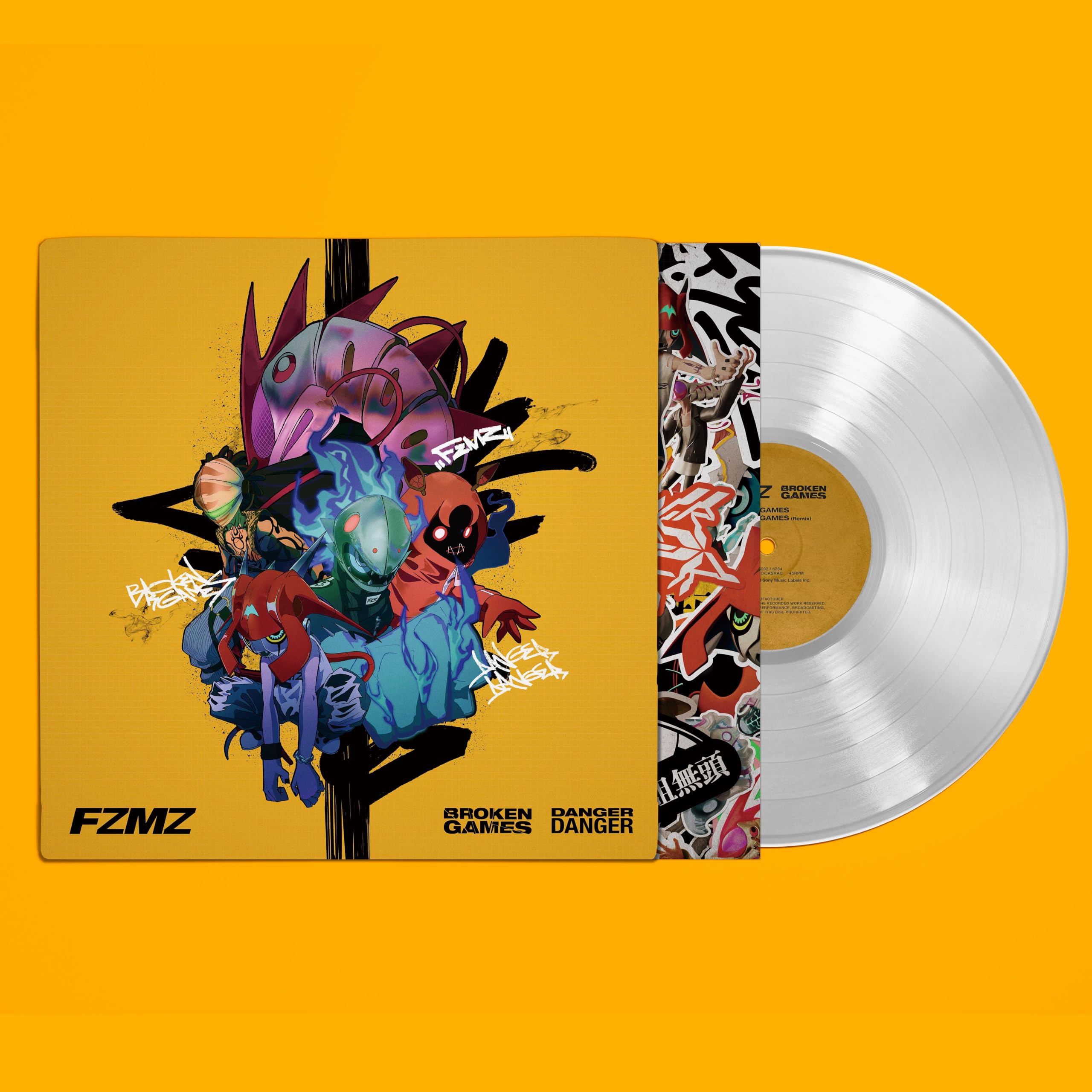 FZMZ/BROKEN GAMES / Danger Danger KSJL6234 New 12 NEW