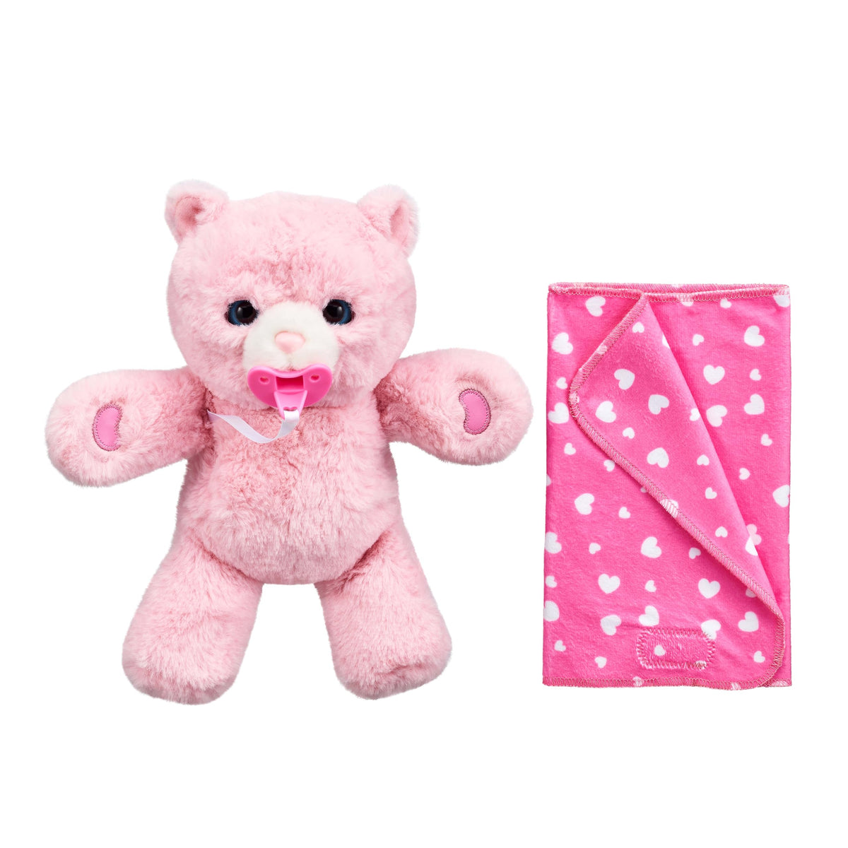 TAKARA TOMY Dakko shite Nerun Hug Me Nerun Peach Bear W290×H185×D165mm NEW