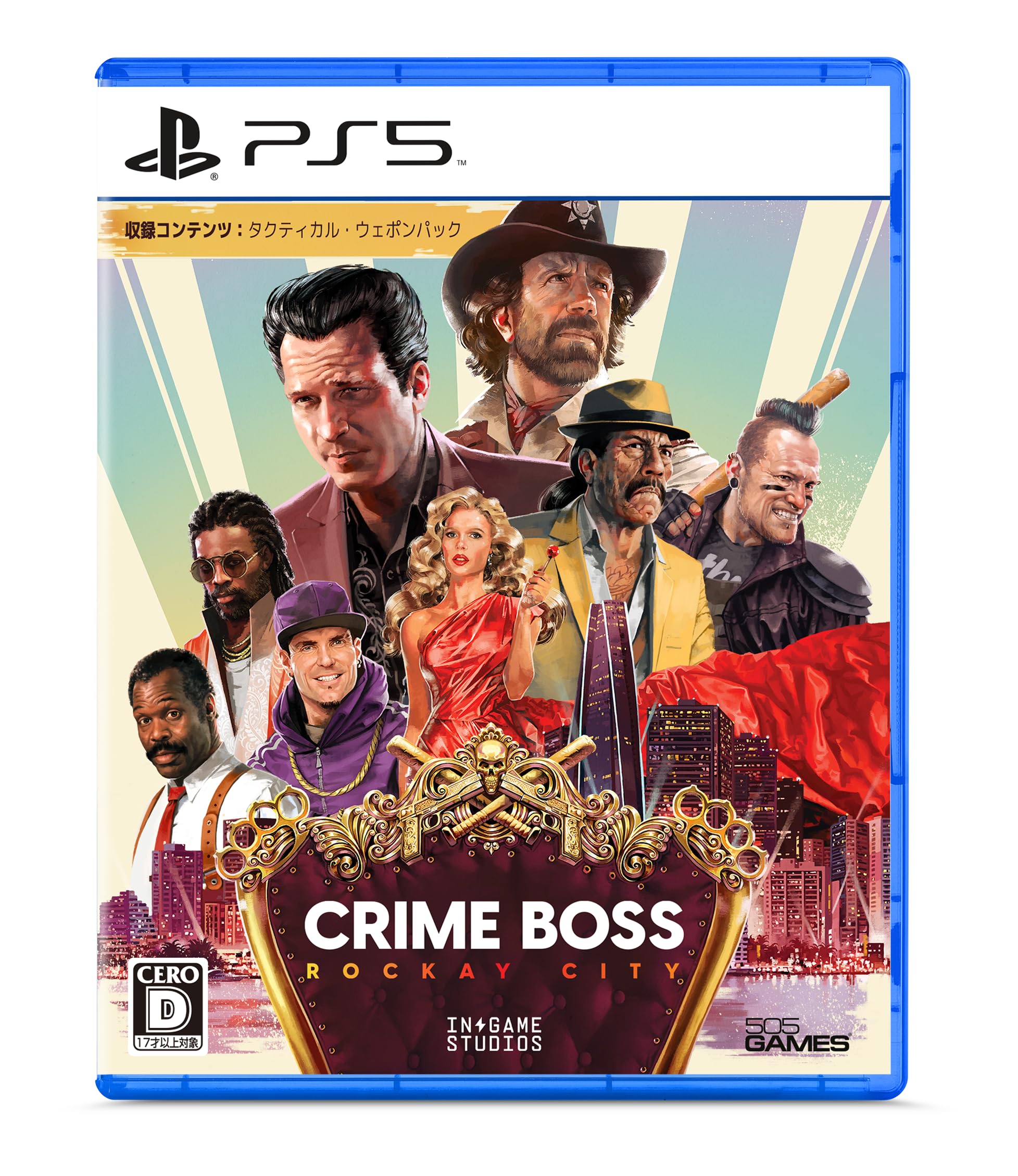 Unopened PS5 Crime Boss Rockay City Sony PlayStation 5 505 Games Unopened Action