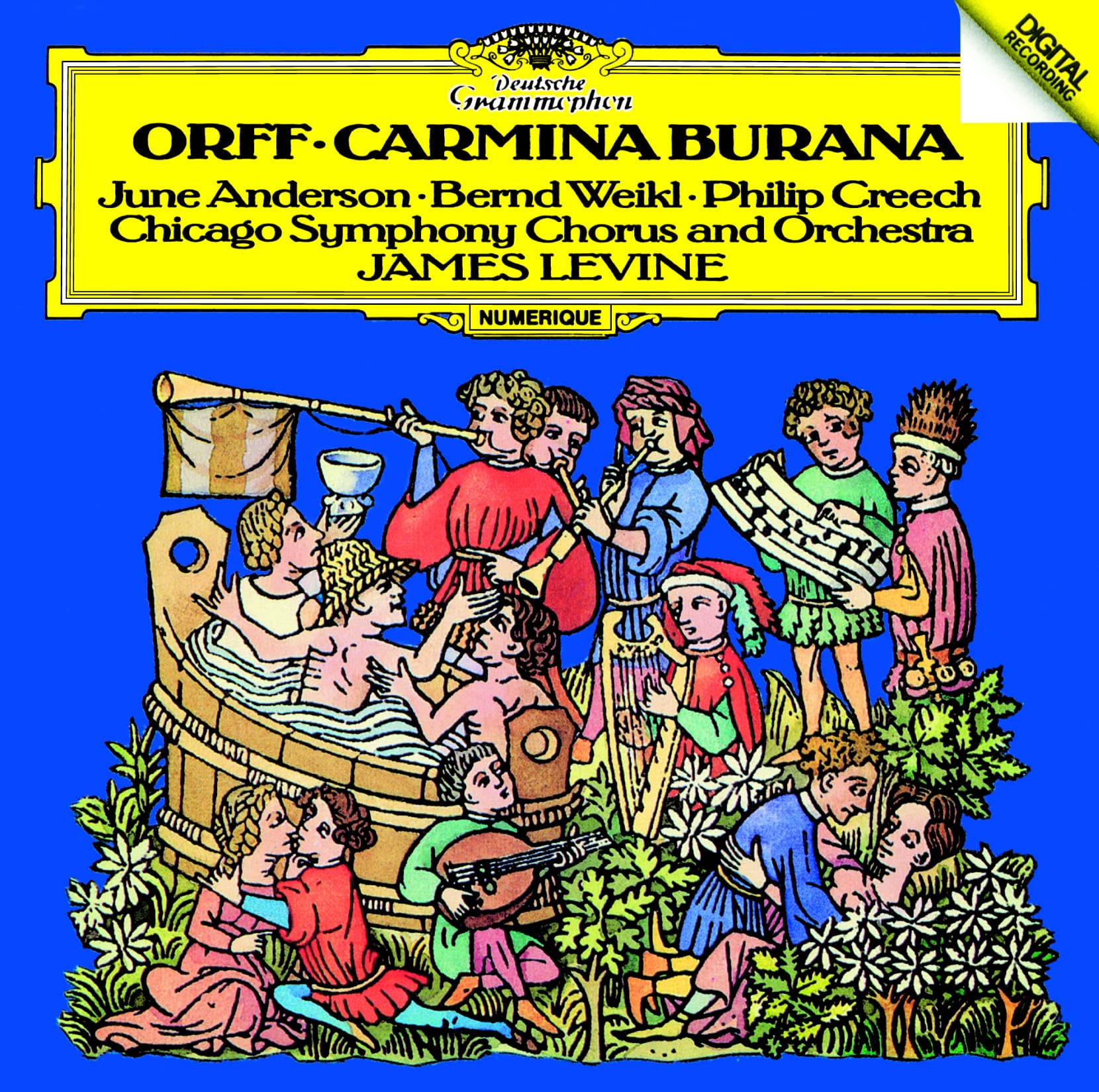 James Levine/CSO NEW CD(UHQCD) Orff Carmina Burana June Anderson Japan OBI