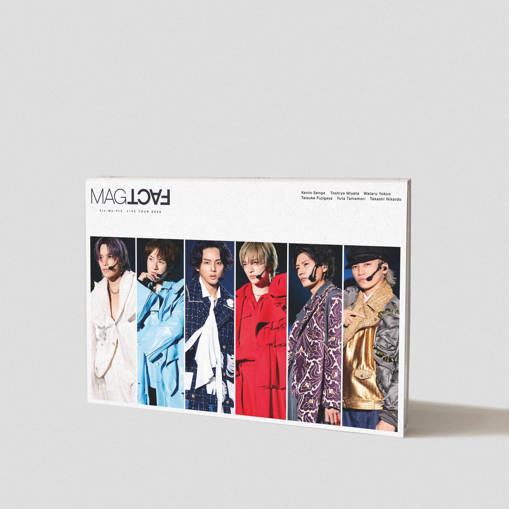 Kis-My-Ft2 LIVE TOUR 2025 MAGFACT (3-DVD set) (Regular Edition) JAPAN NEW