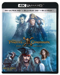 Pirates of the Caribbean Dead Men Tell No Tales 4K Ultra HD + 3D + Blu-ray NEW