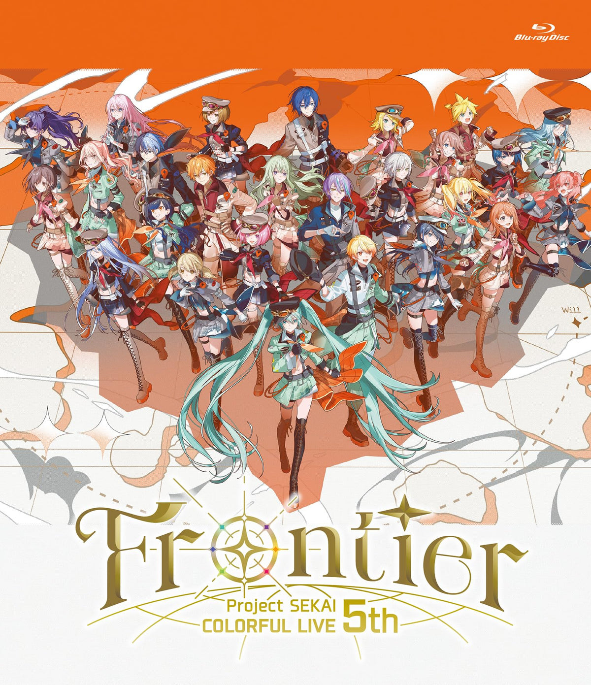 Project Sekai COLORFUL LIVE 5th -Frontier- Regular Edition Blu-ray Japan Import