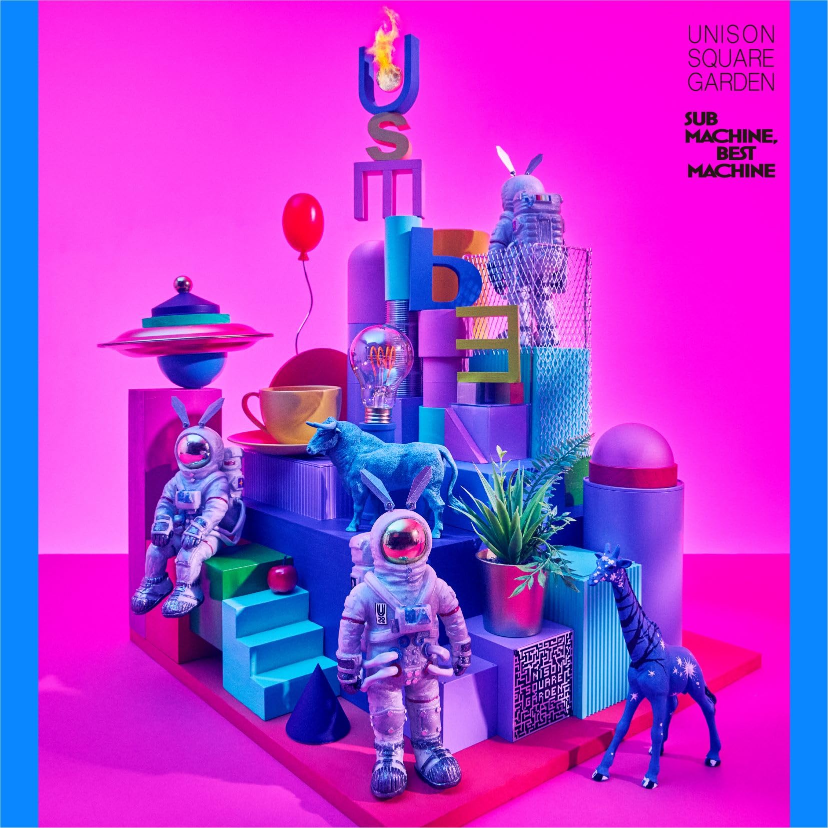 CD SUB MACHINE BEST MACHINE Japan Standard Edition UNISON SQUARE GARDEN Music