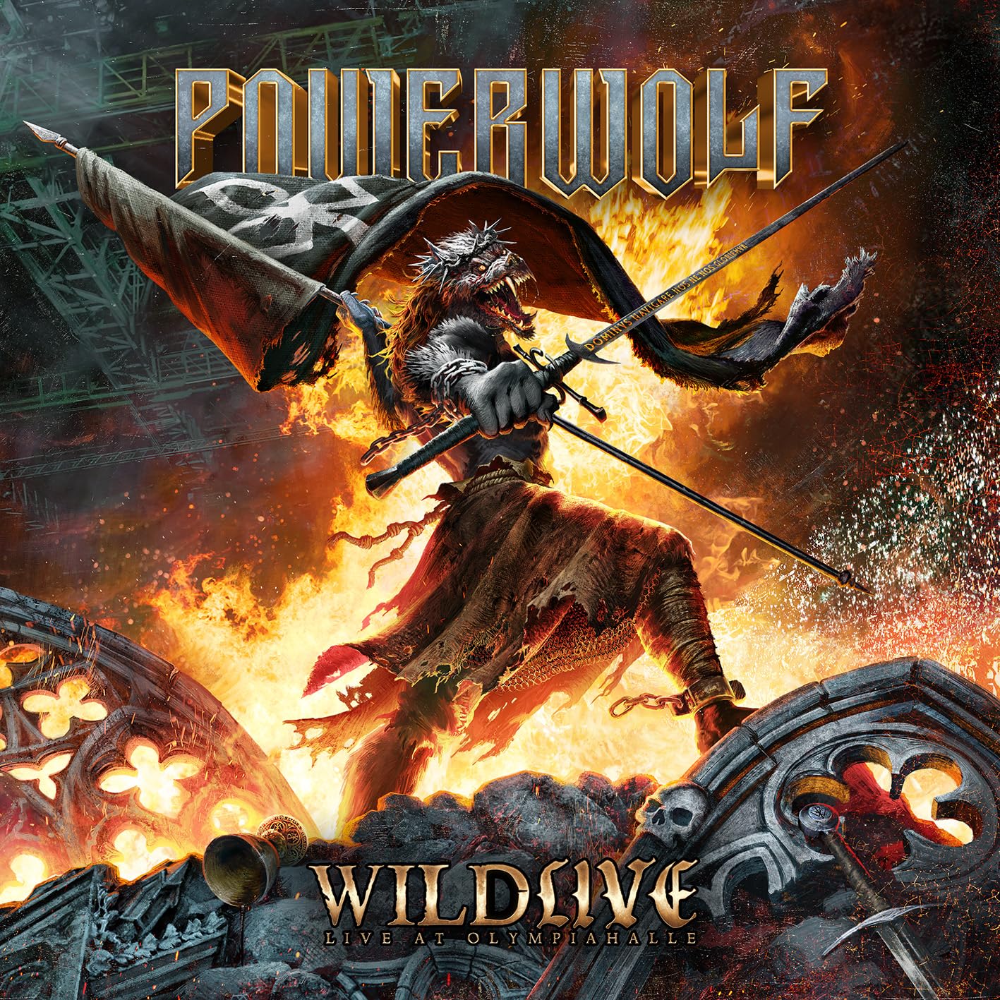 5ET POWERWOLF WILDLIVE LIVE AT OLYMPIAHALLE JAPAN 2 CD + DVD NEW