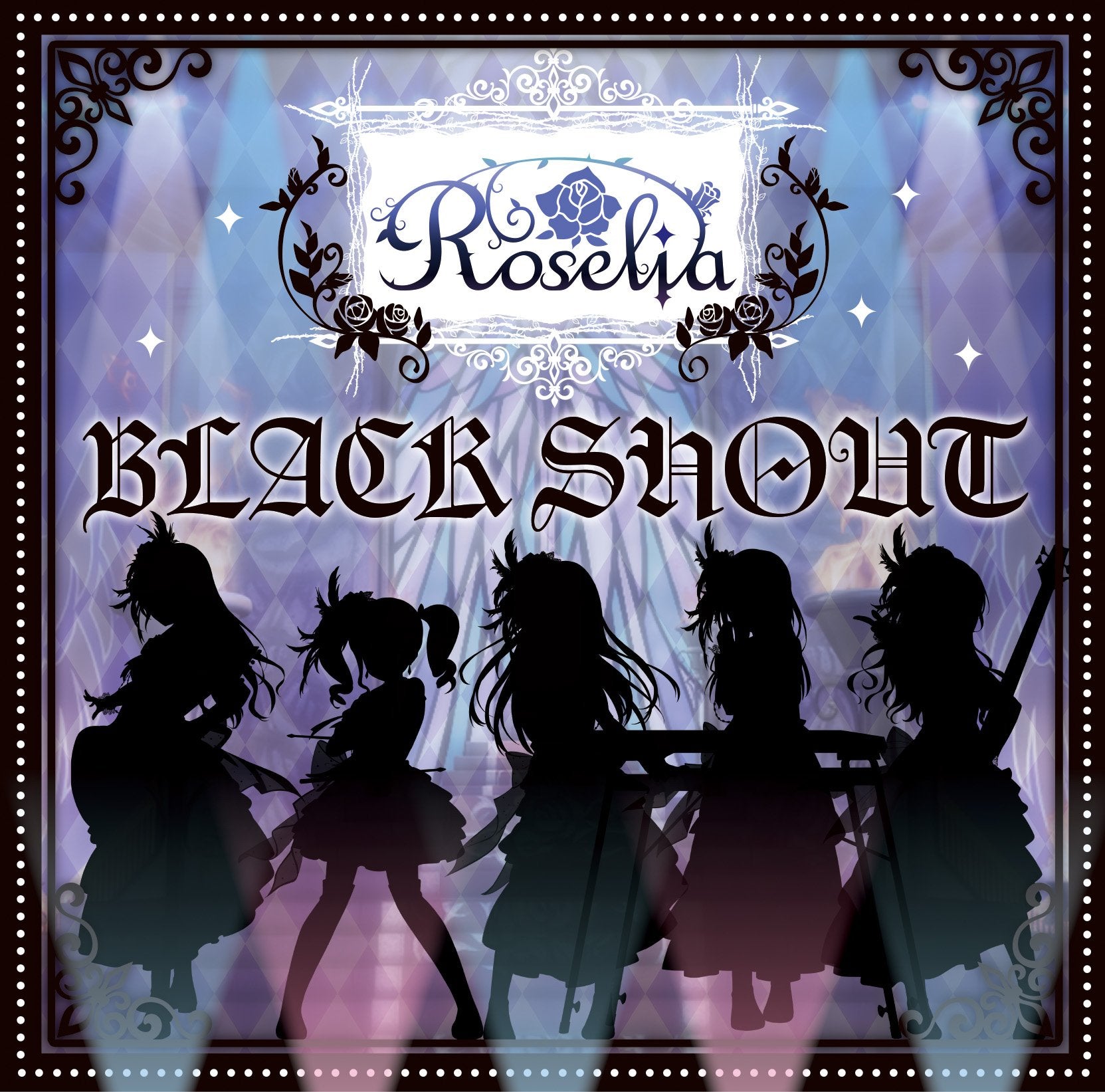 Roselia BLACK SHOUT First Limited Edition CD+Blu-ray BRMM-10085 BanG Dream! NEW