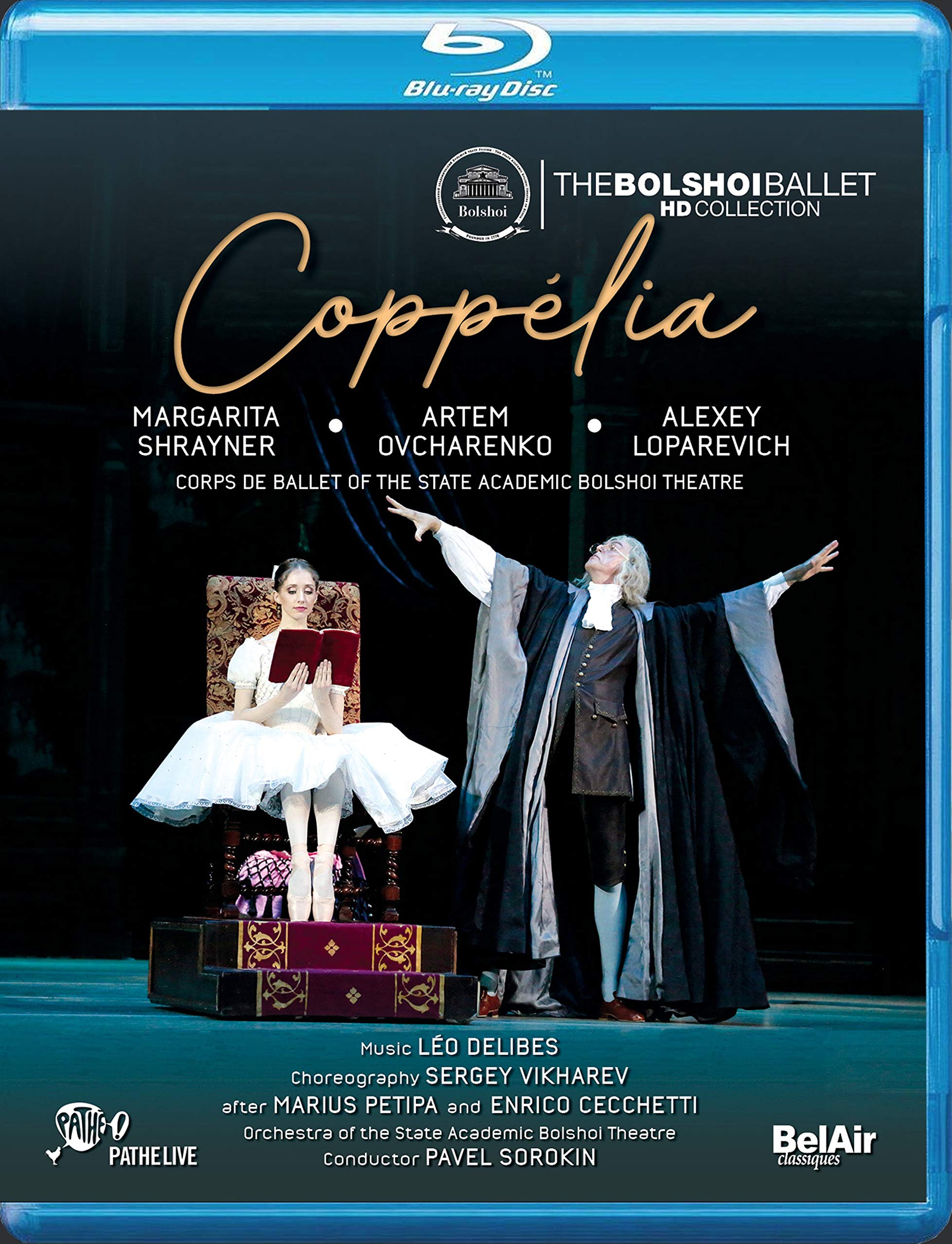 [Blu-Ray] The Bolshoi Ballet Coppelia Theater Stage Hd Moscow Pavel Sorokin NEW