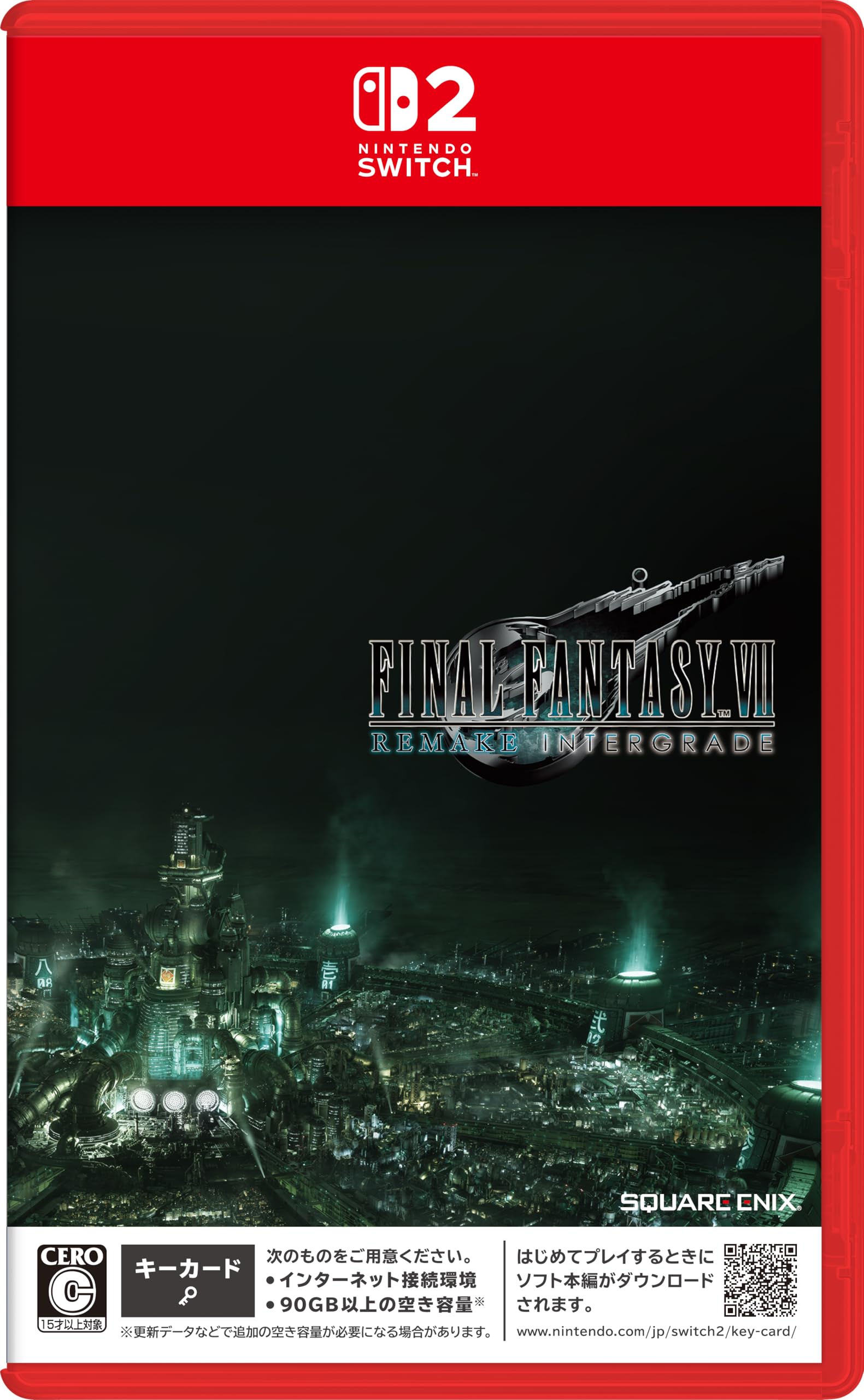 Final Fantasy VII Remake Intergrade (Nintendo Switch2) Japan import [Multi-run]