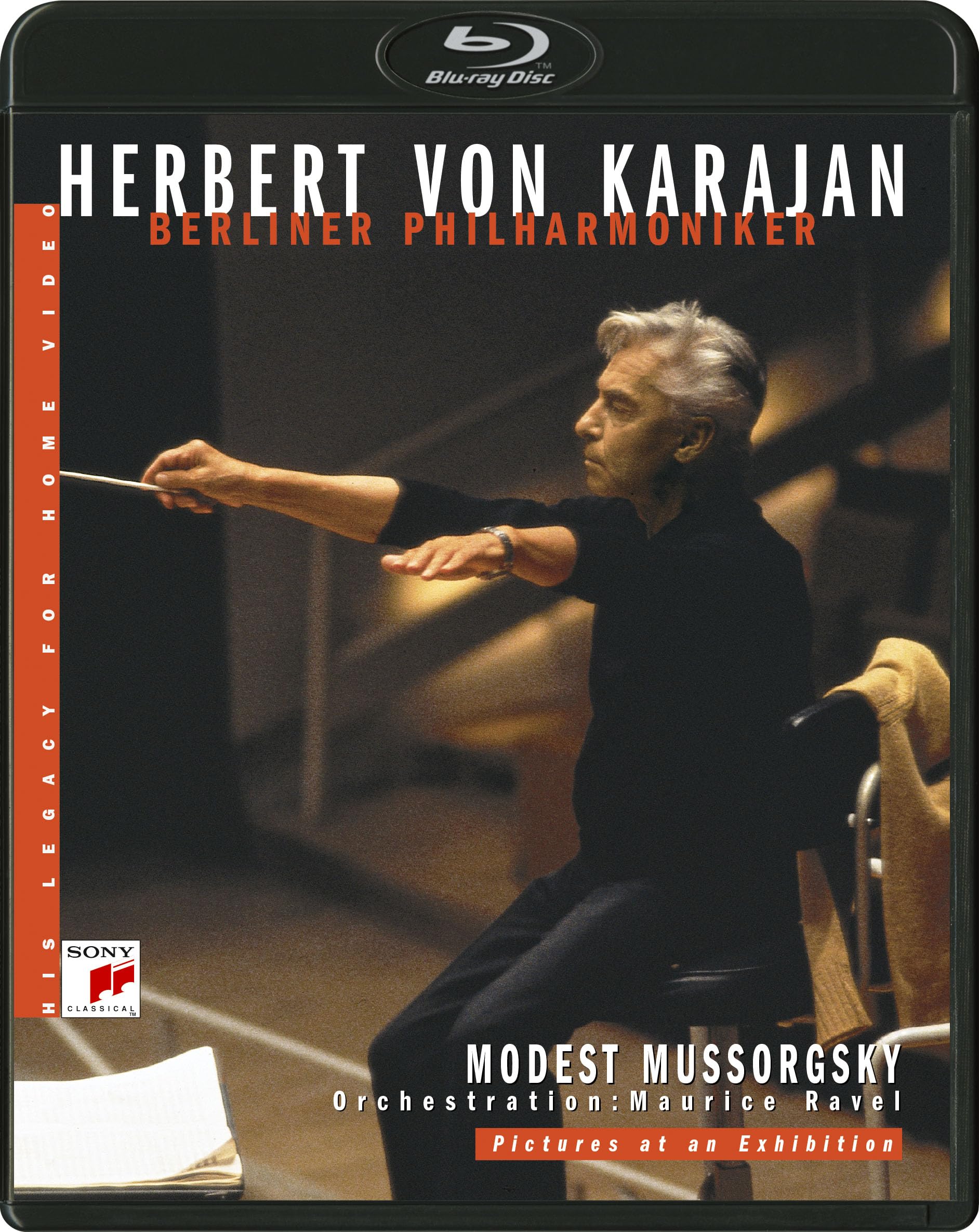 Karajans Legacy: Mussorgsky (arranged by Ravel) - Suite [Blu-ray Disc] NEW