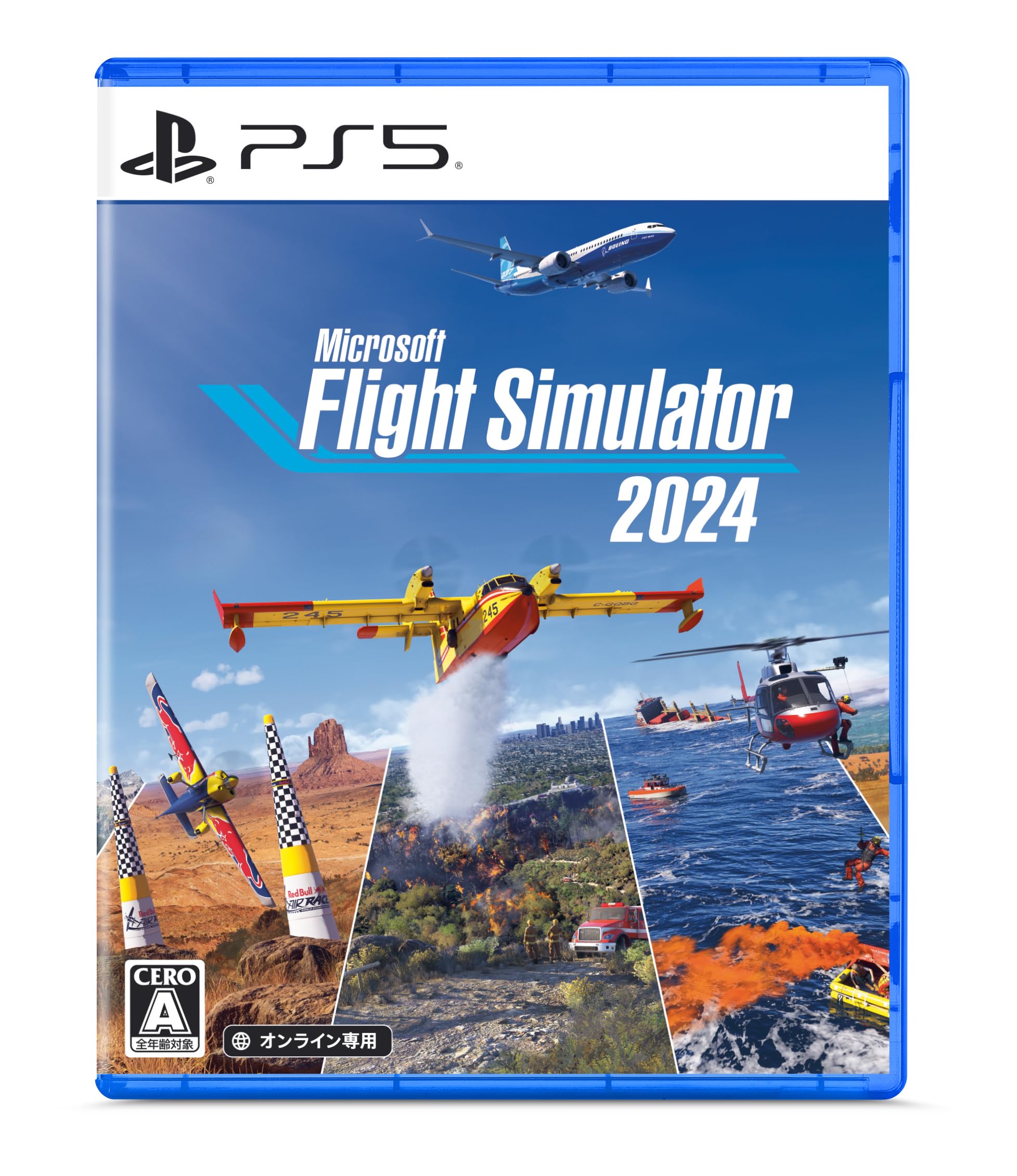 Microsoft Flight Simulator 2024 PS5 PlayStation 5 Game Multilingual Unopened NEW