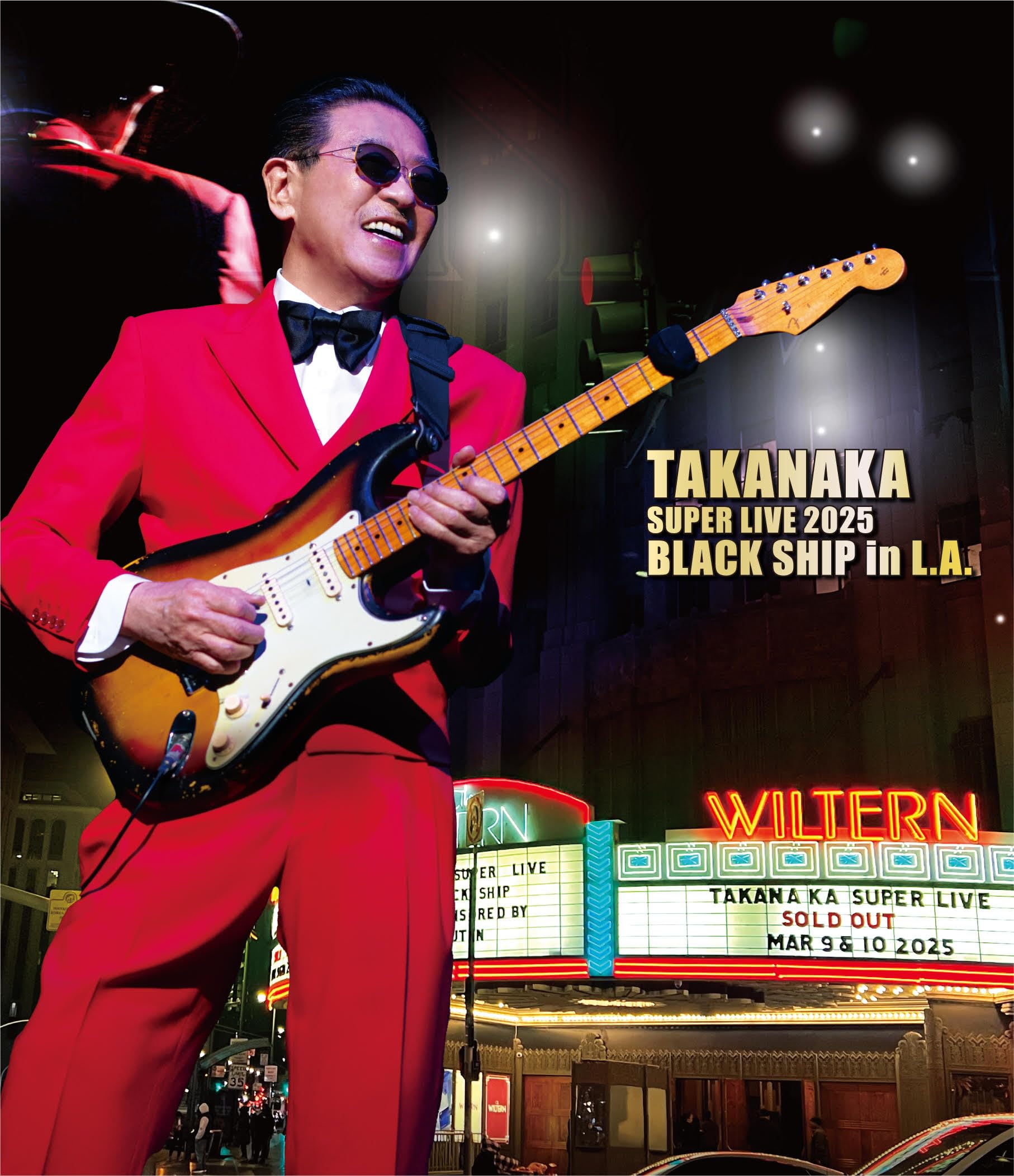 Takanaka Masayoshi TAKANAKA SUPER LIVE 2025 BLACK SHIP in L.A. Blu-ray Track NEW