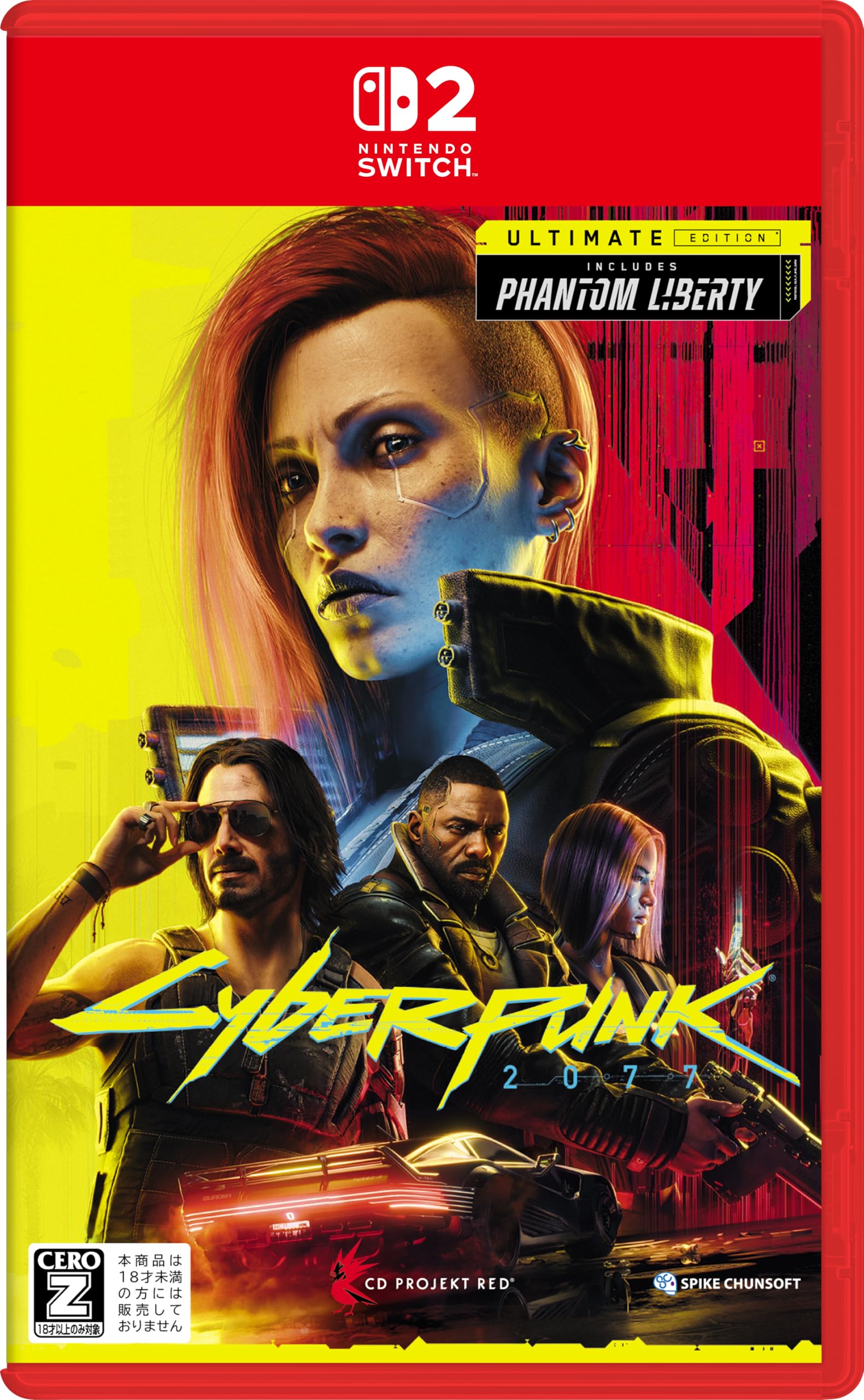 Nintendo Switch 2 Cyberpunk 2077 Ultimate Edition with Tracking #New Made in Jap