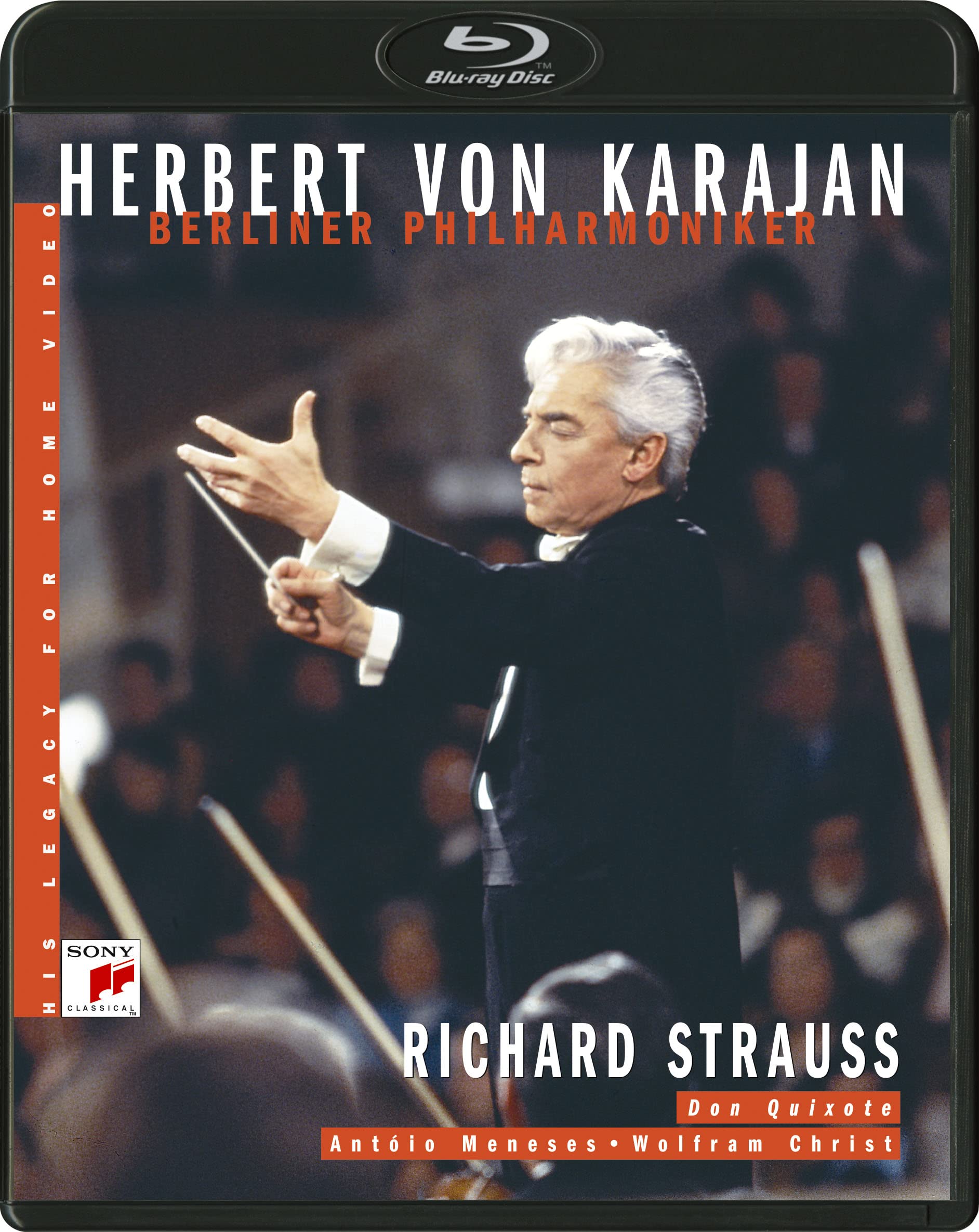 Karajans Legacy: R. Strauss - Tone Poem Don Quixote [Blu-ray Disc] NEW
